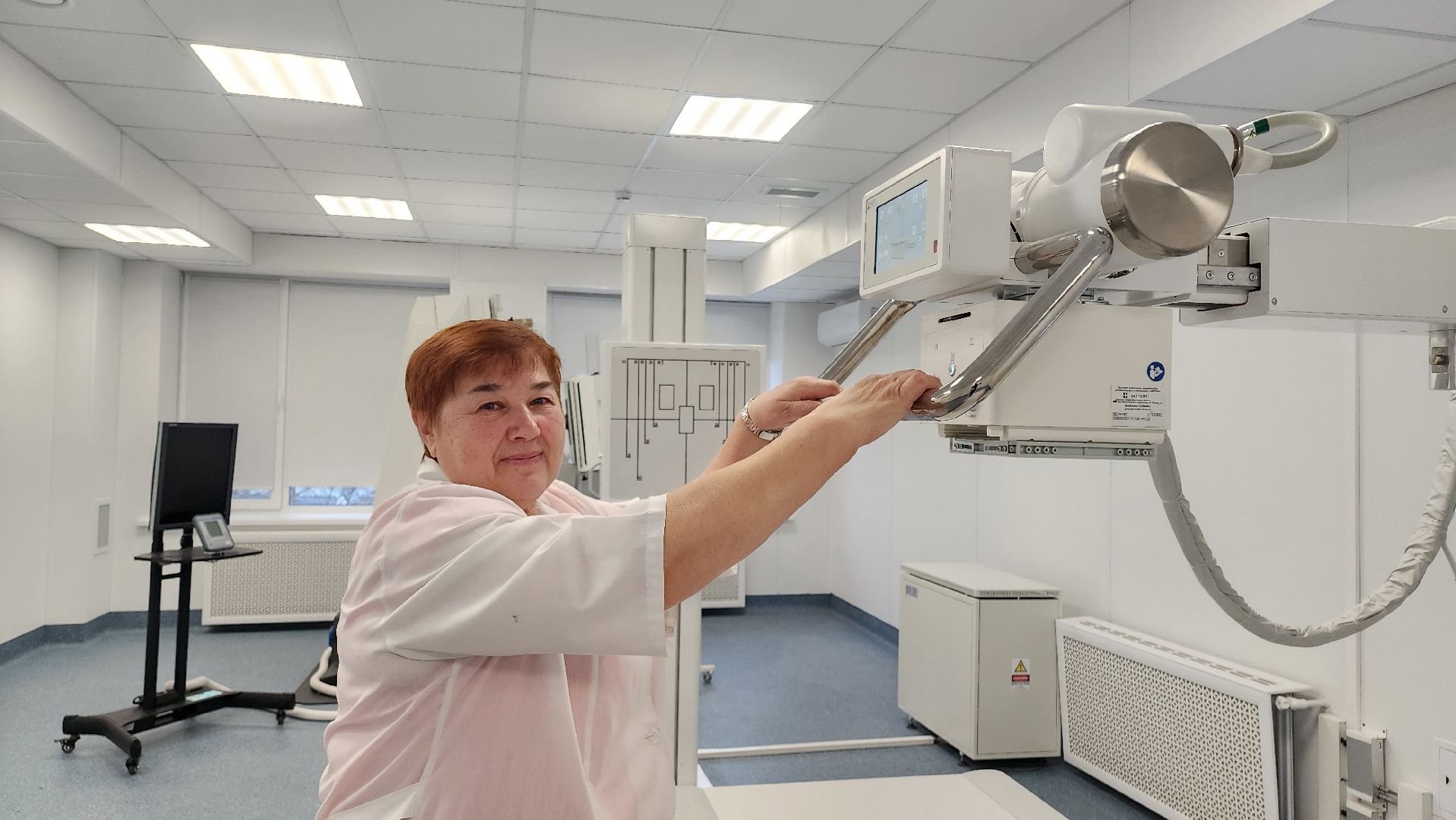 кашира, медицина, капитальный ремонт, рентген-кабинет, рентгеновский комплекс, каширская больница,