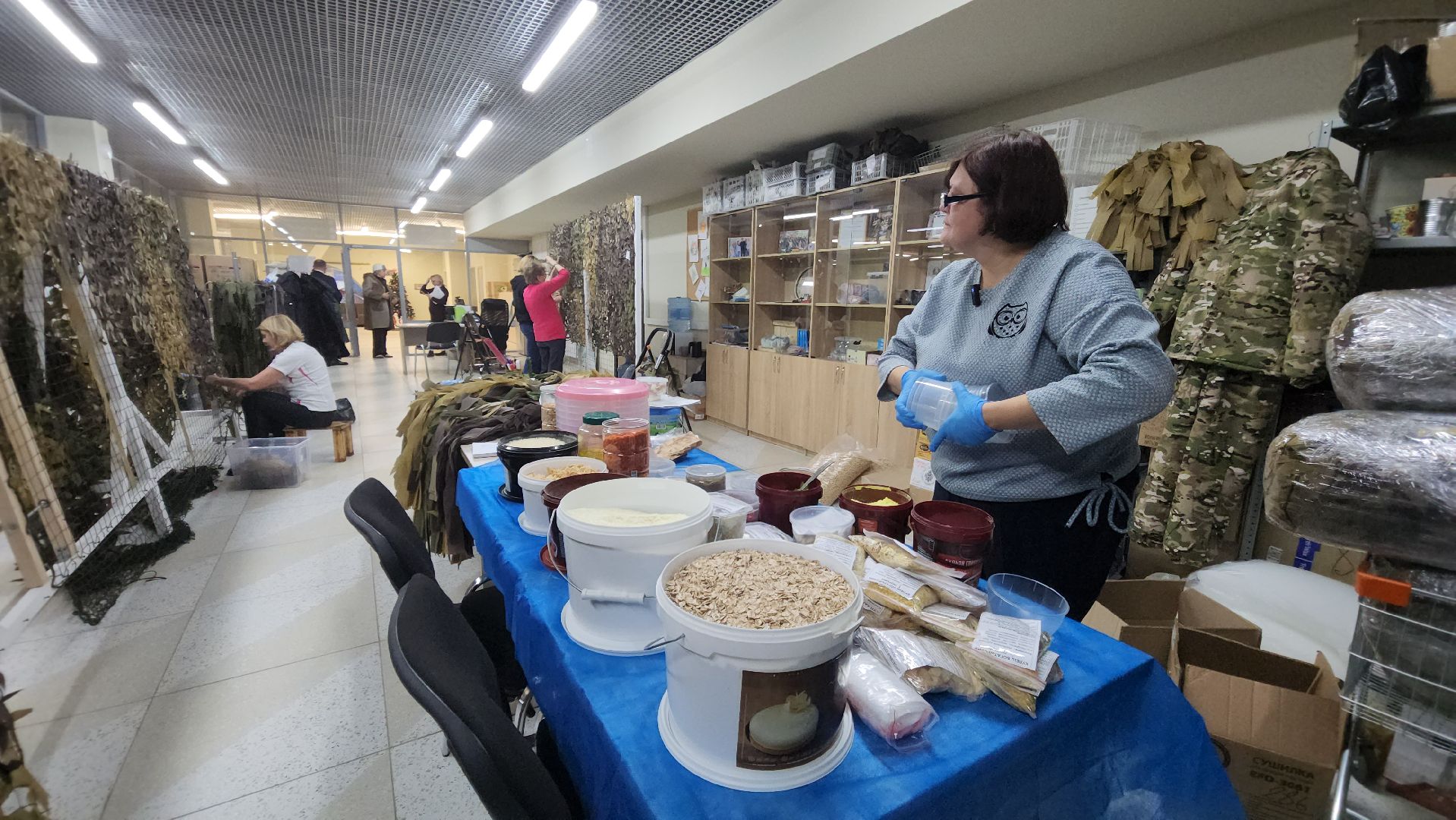 сво, красногорск, суп для бойцов, гуманитарная помощь,