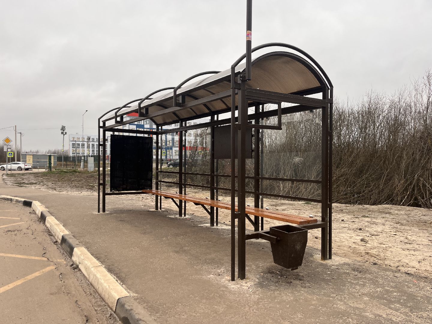 шатура, шатура благоустройство, остановочные павильоны,