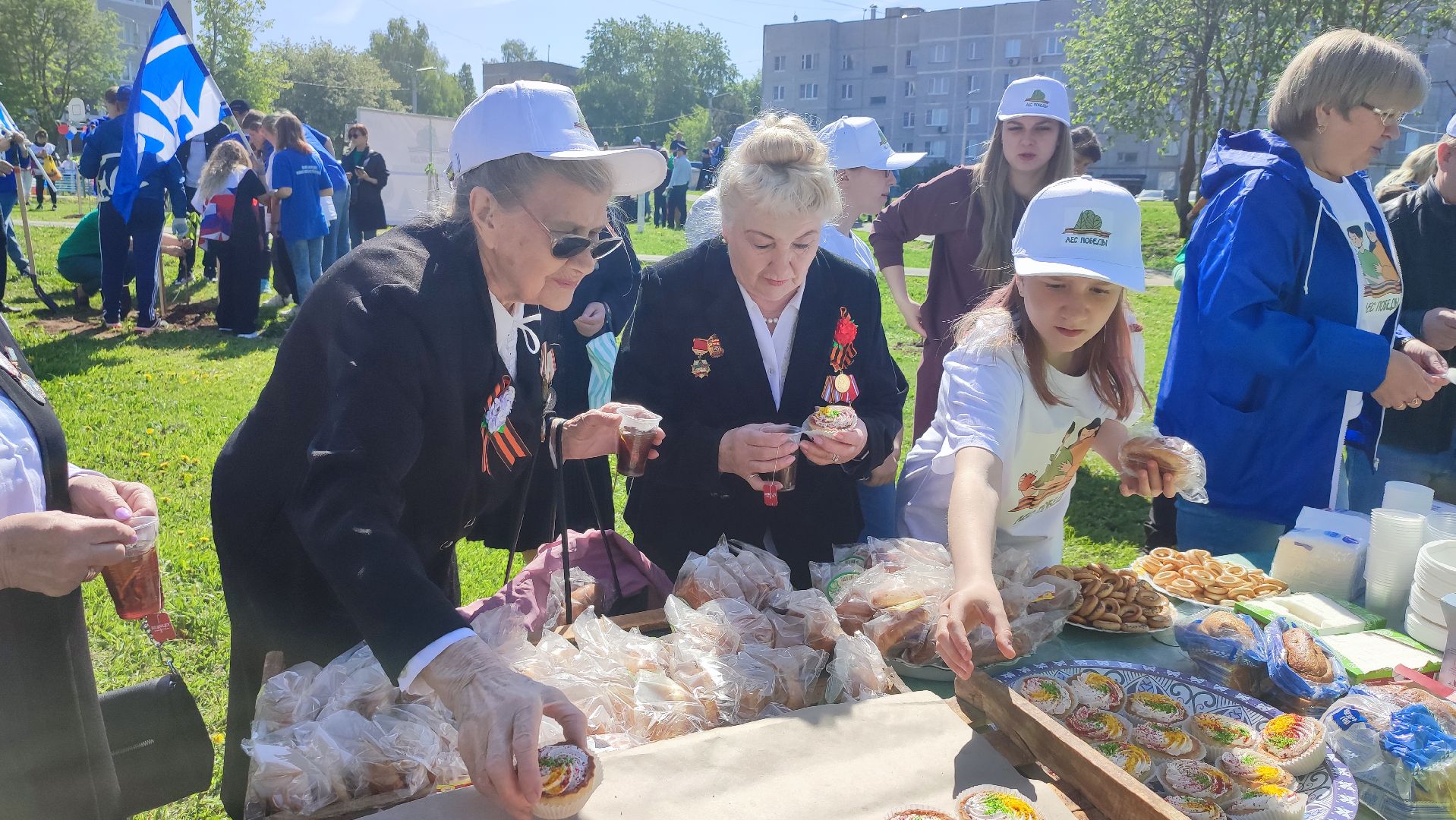 Кашира, лес победы, Юнармия, экологическая акция, солдатская каша, полевая кухня