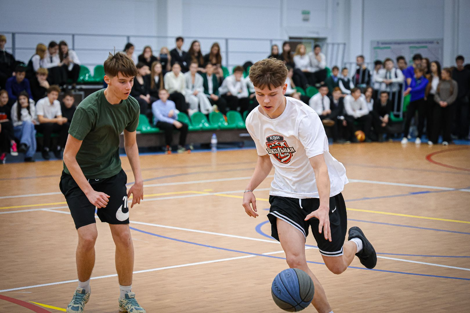 клин, общество, спорт, школьная лига, баскетбол, молодежь,