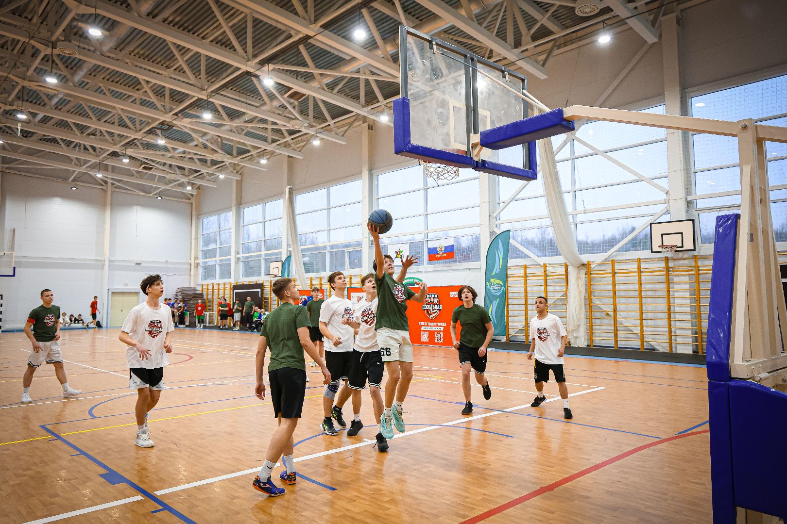 клин, общество, спорт, школьная лига, баскетбол, молодежь,