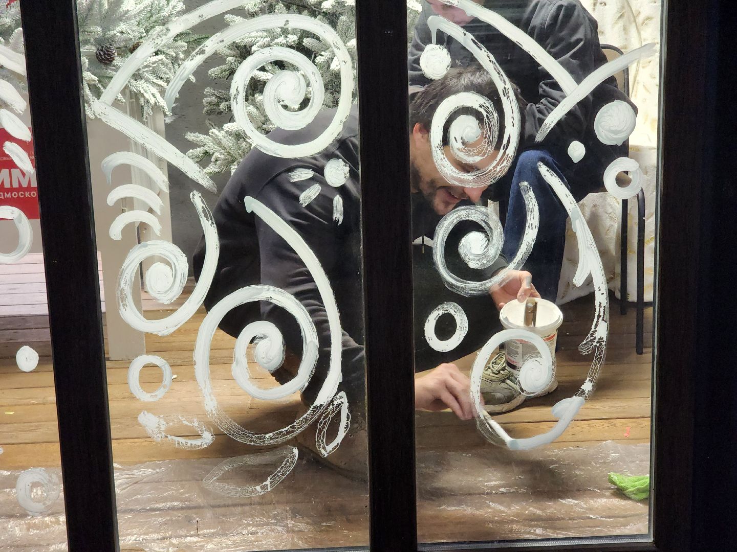 королёв, городской парк в королеве, резиденция деда мороза, зима в подмосковье, новый год,