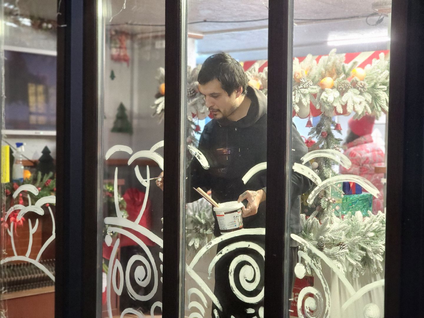 королёв, городской парк в королеве, резиденция деда мороза, зима в подмосковье, новый год,