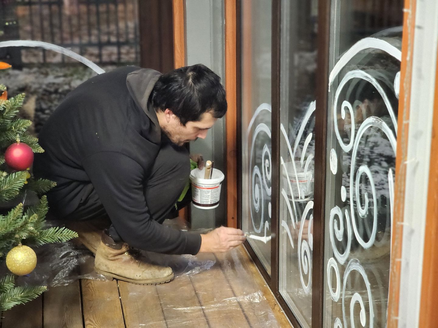 королёв, городской парк в королеве, резиденция деда мороза, зима в подмосковье, новый год,