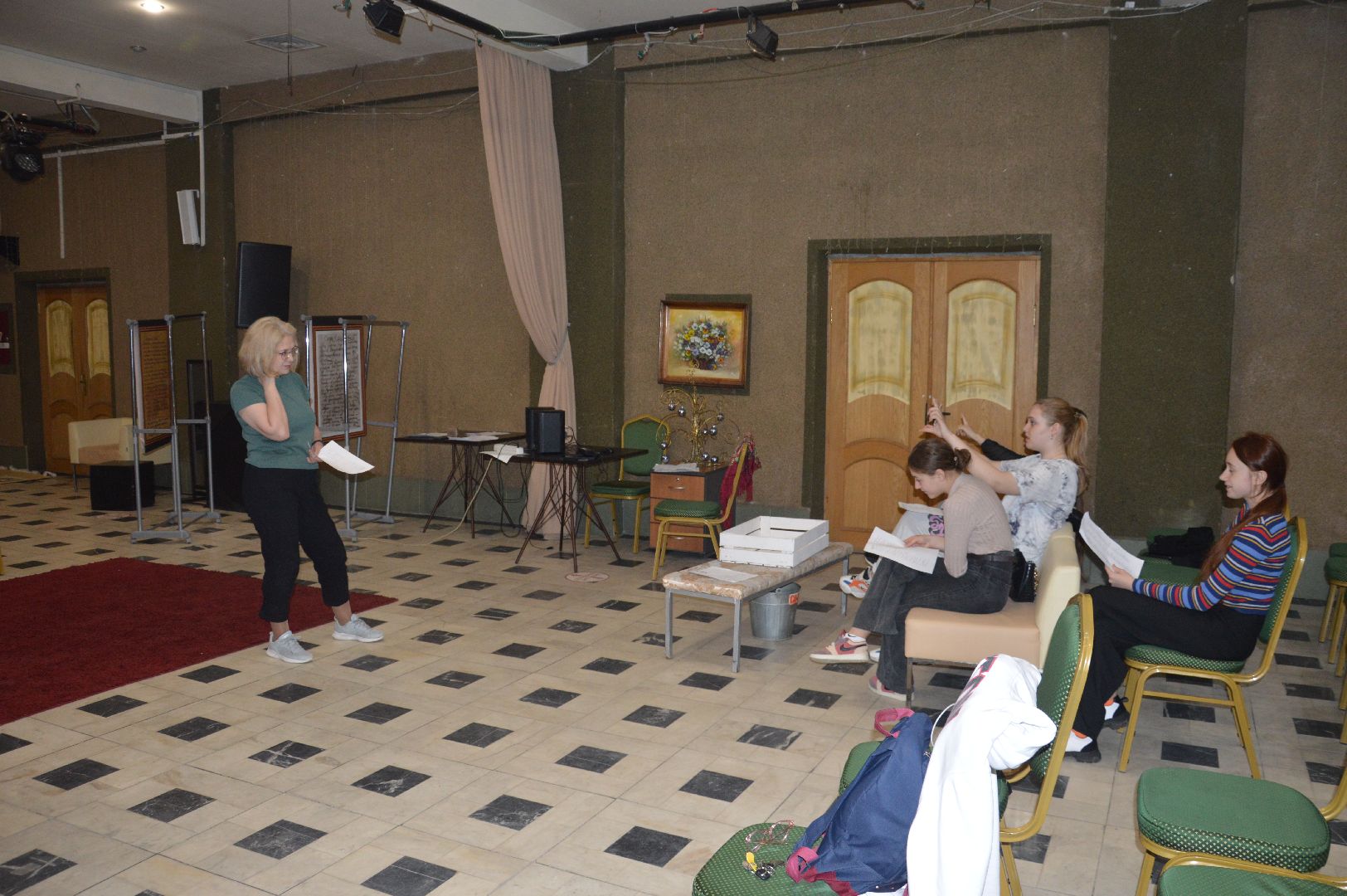 Шатура, Мария Сурова, эксклюзив, театр, сценическая речь