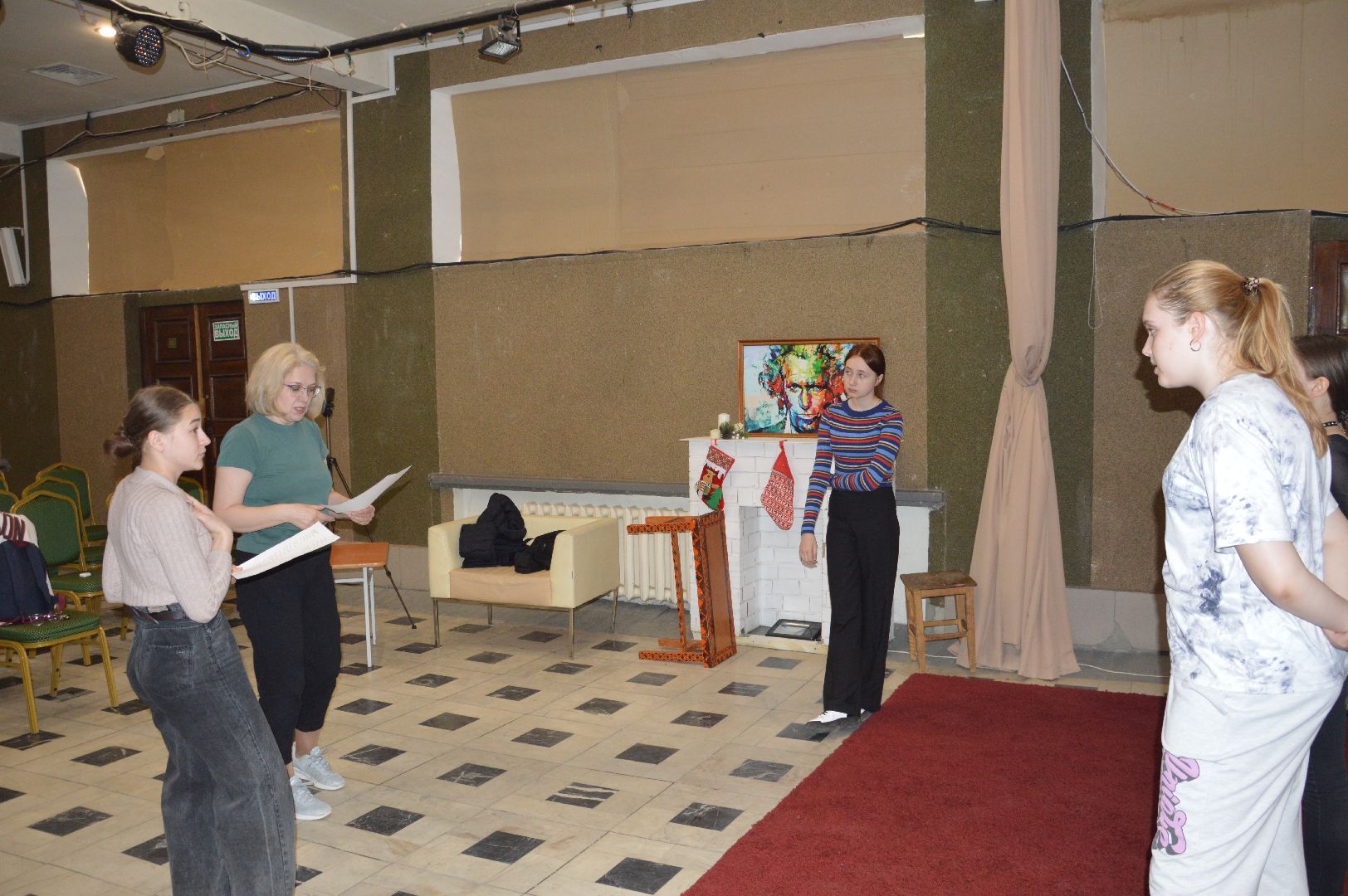 Шатура, Мария Сурова, эксклюзив, театр, сценическая речь