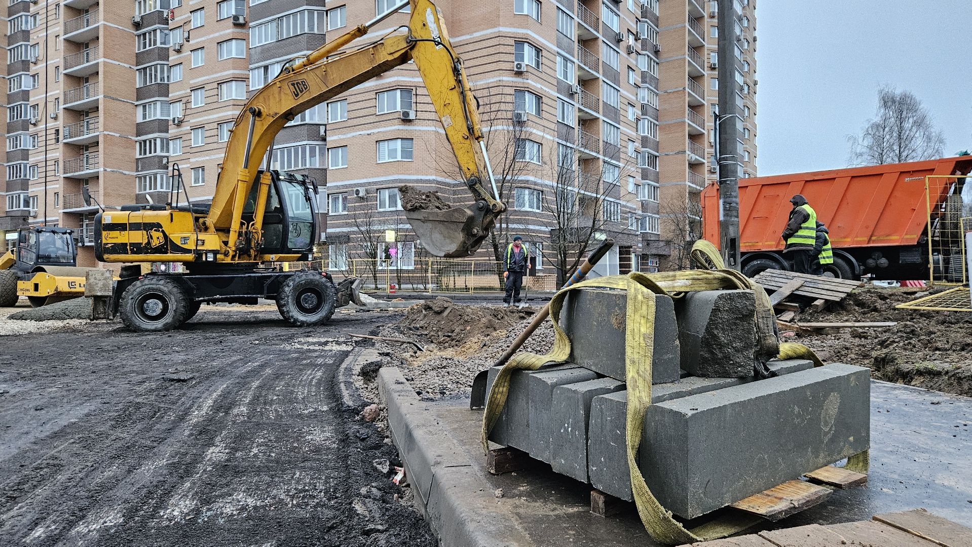 долгопрудный, улица молодежная,ремонт дороги, ремонт улицы, реконструкция дороги,