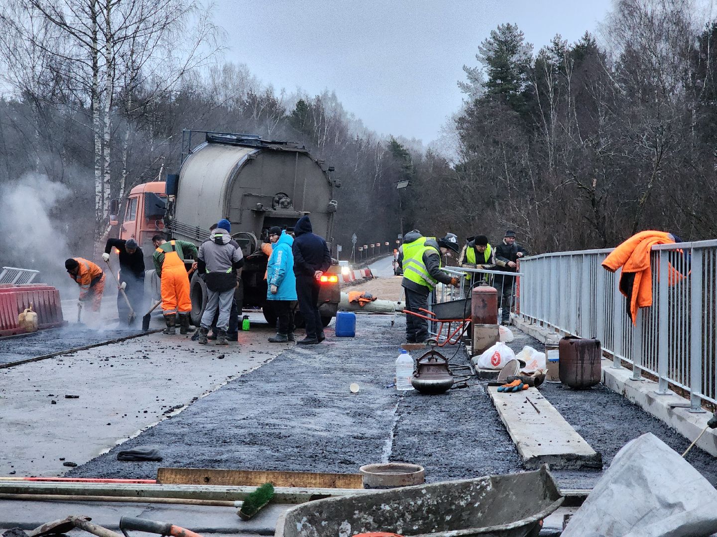 сергиево-посадский городской округ, река сухмань, капитальный ремонт моста, слободка новоселки, власово,дорога Торгашино-Кубринск, искусственное сооружение,