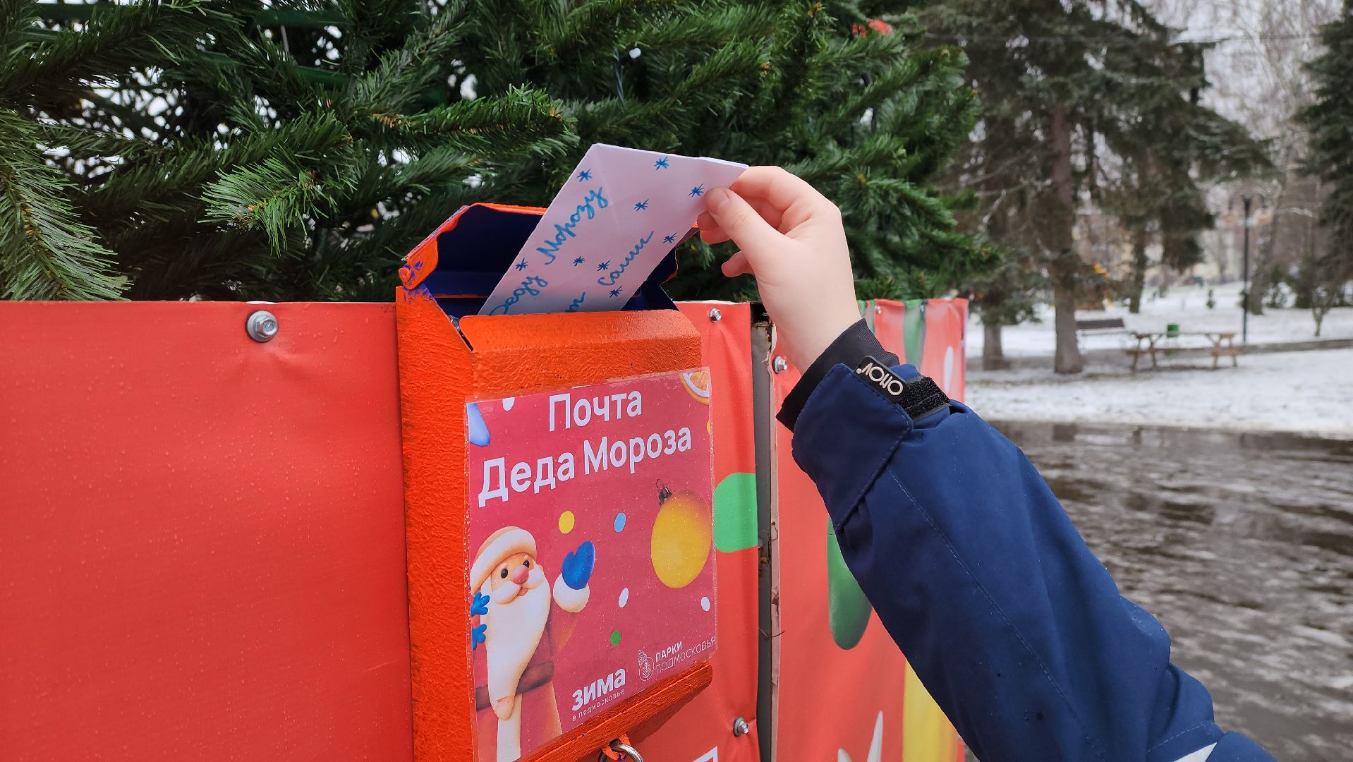 луховицы, парк воробьева, почта деда мороза,