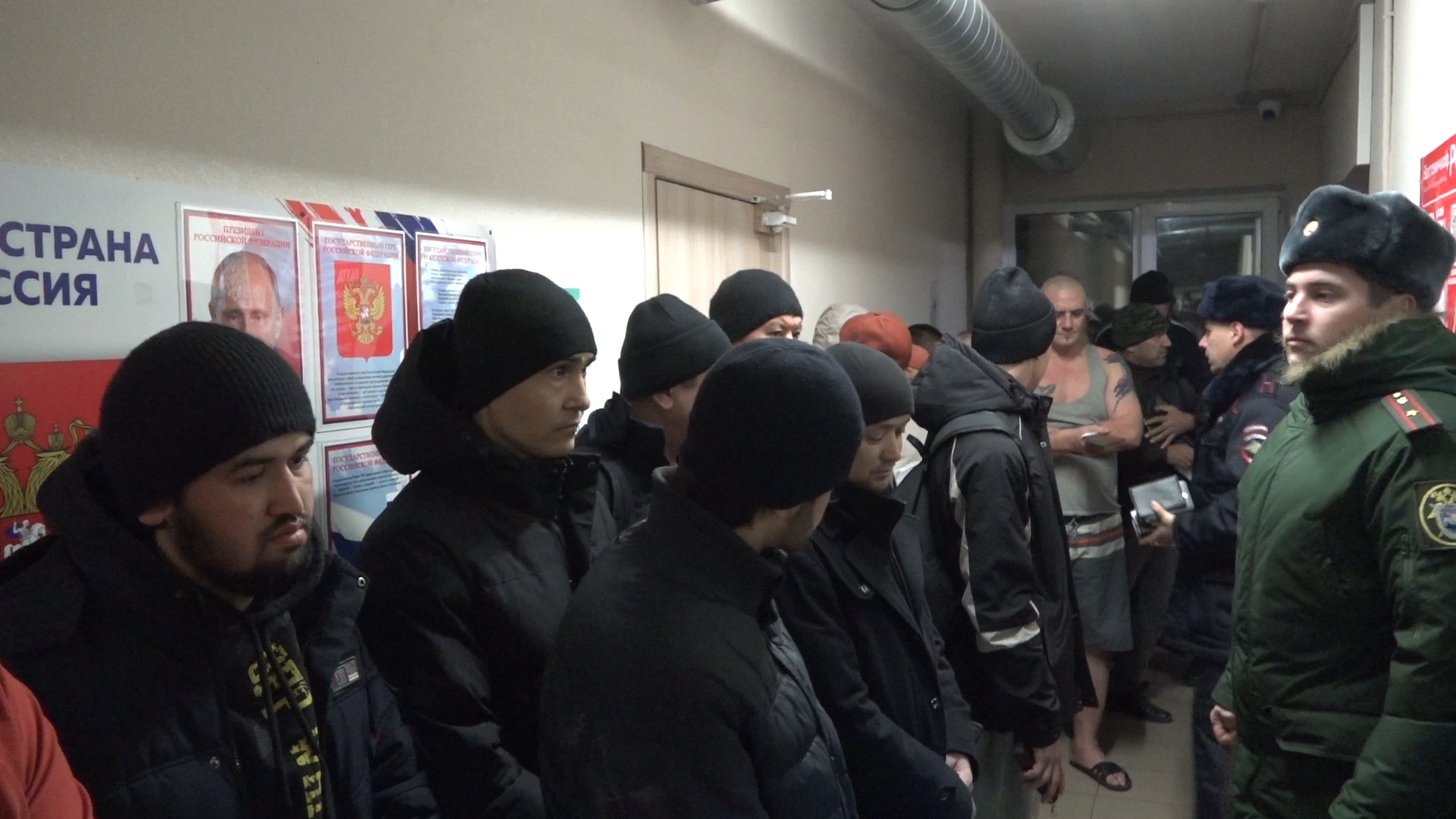 рейд ск, мигранты, постановка на воинский учет, одинцовский военкомат, проверка мигрантов,