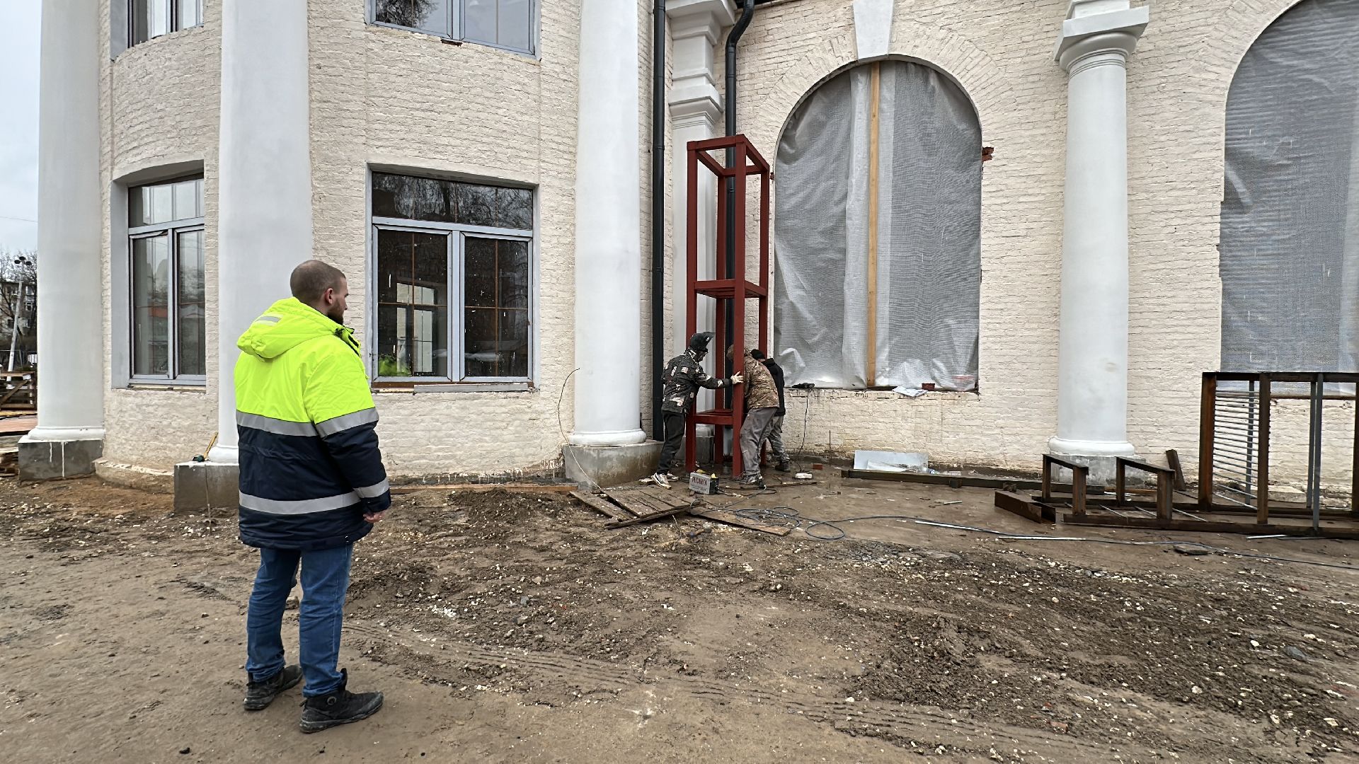 ивантеевка, капитальный ремонт дк, пушкинский городской округ, строительство,