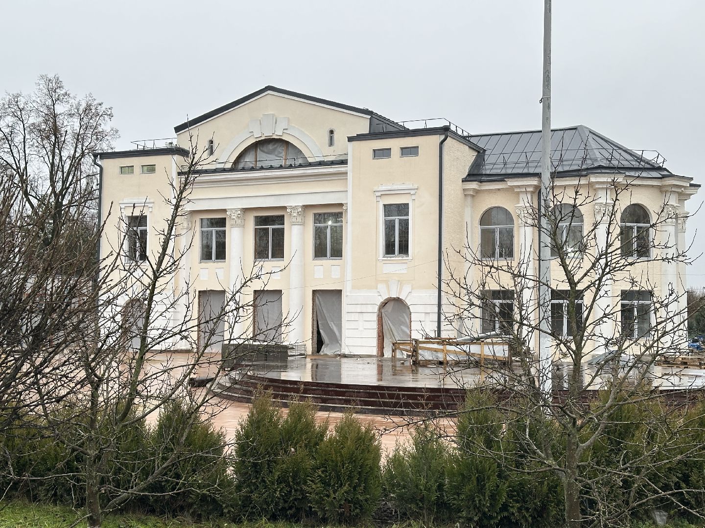 ивантеевка, капитальный ремонт дк, пушкинский городской округ, строительство,