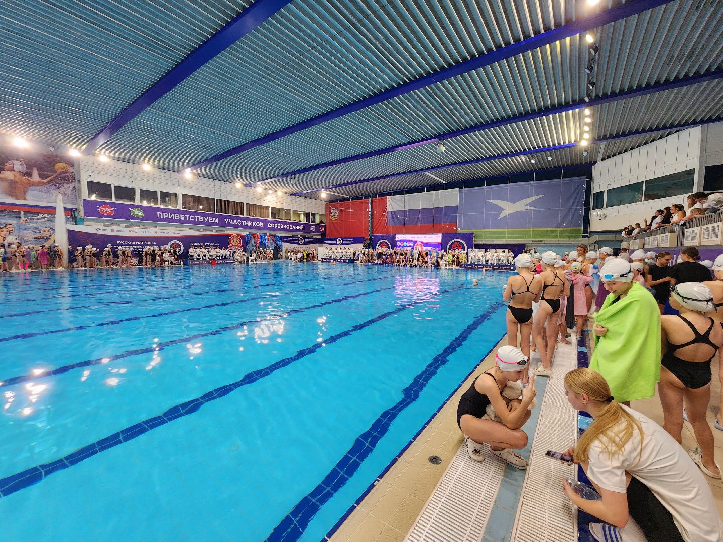 чехов, дворец спорта олимпийский, международный турнир, русская матрешка, синхронное плавание, дети до 13 лет, соревнования, фигуры,ольга брусникина, главный судья полина прощенко,показательные выступления, соло, дуэты, командные состязания, бассейн олимпийский,группы, комби,