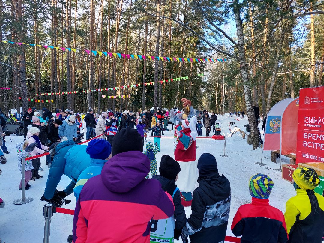 культура, дети, праздники, ярмарки, Ашитковская лыжня, спорт