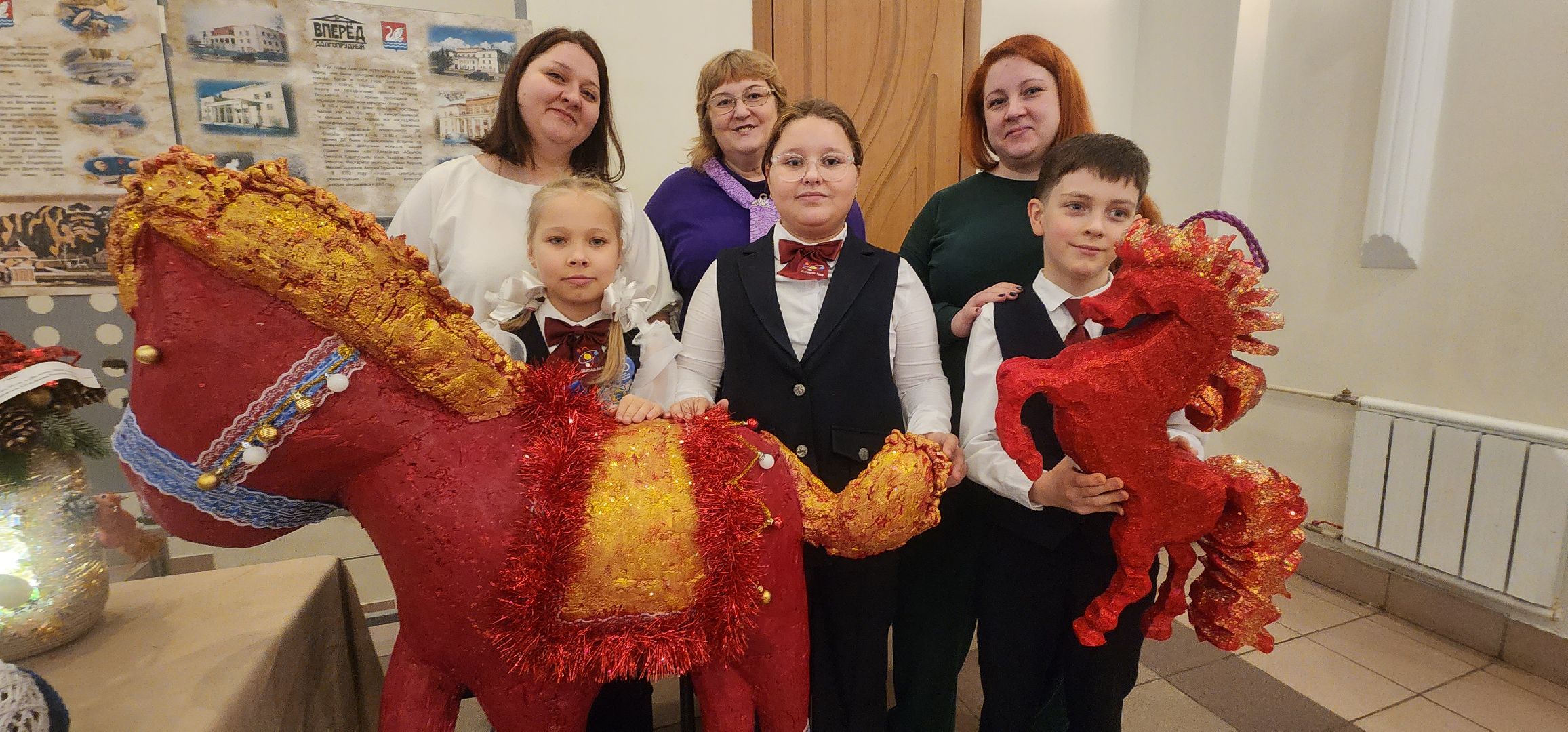 долгопрудный, елочные игрушки, новогодняя игрушка, символ года, лошадь, конкурс,