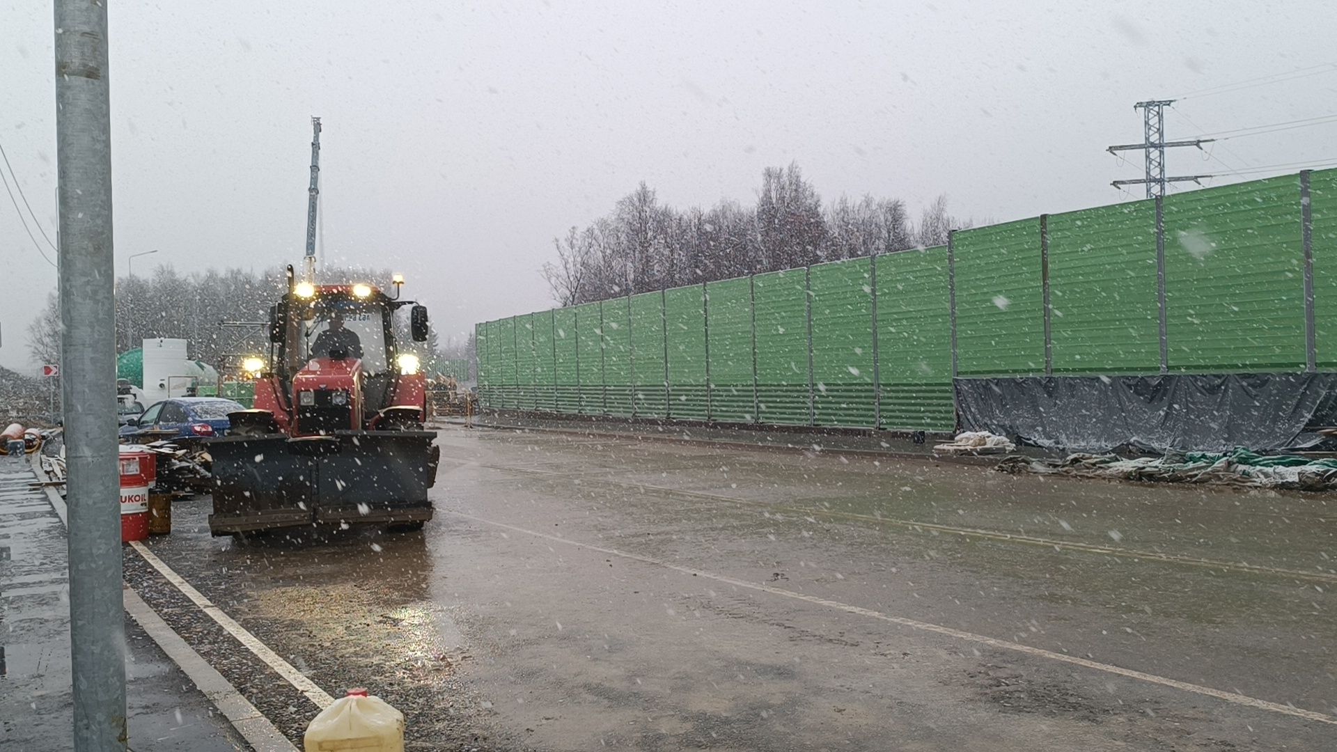 дорога, лобня, строительство  дорог,