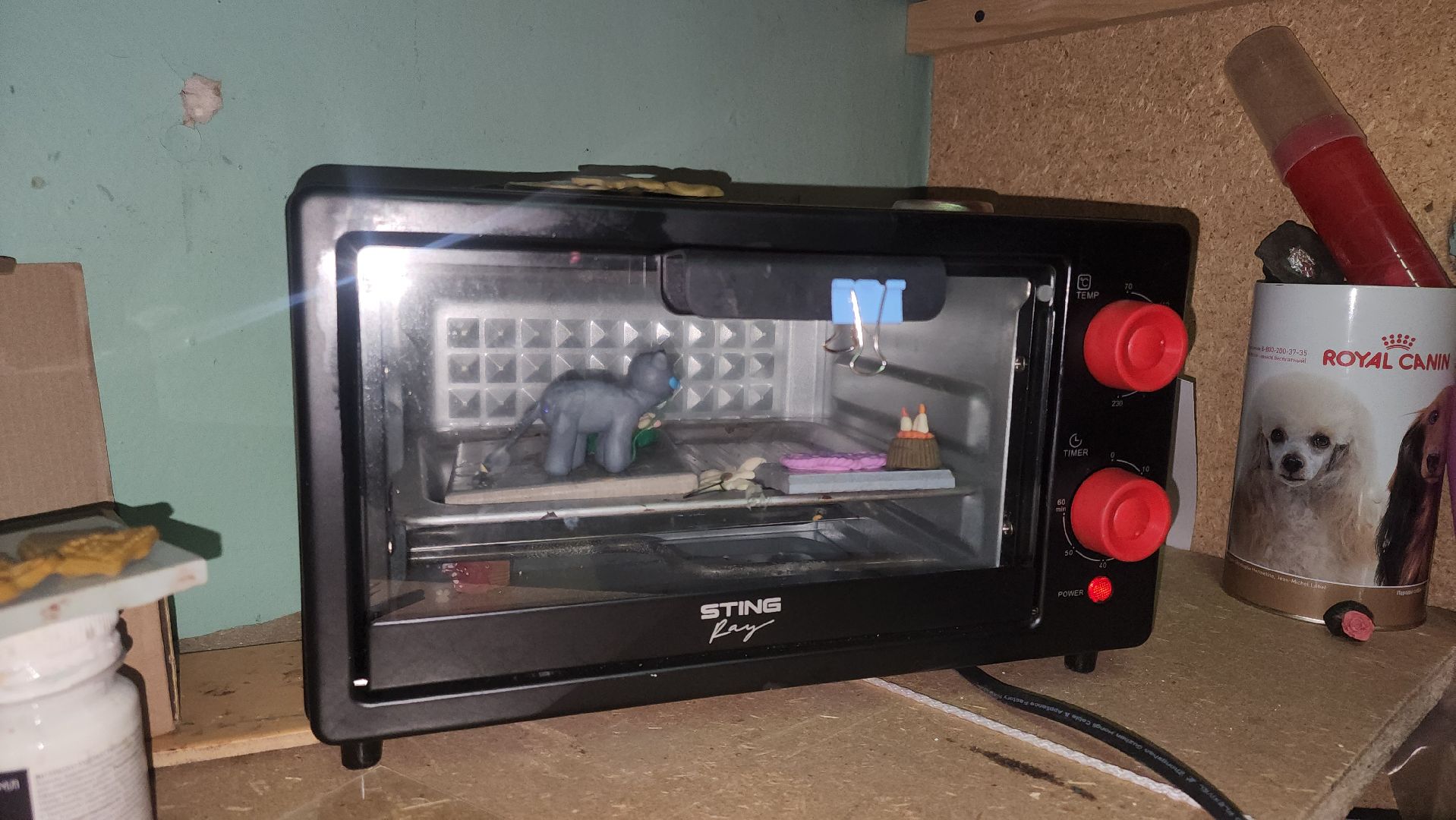 кашира, детская школа искусств, полимерная глина, поделки, новый год, фотозона,