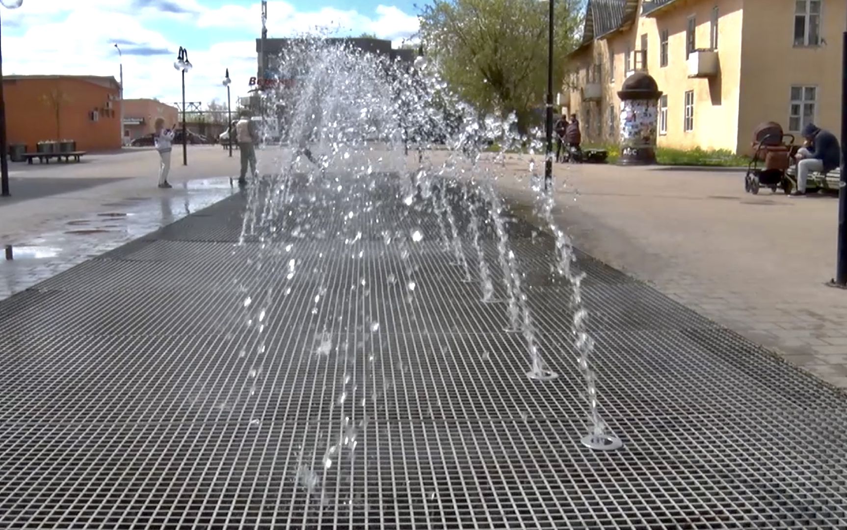 Клин, благоустройство, ЖКХ, фонтаны