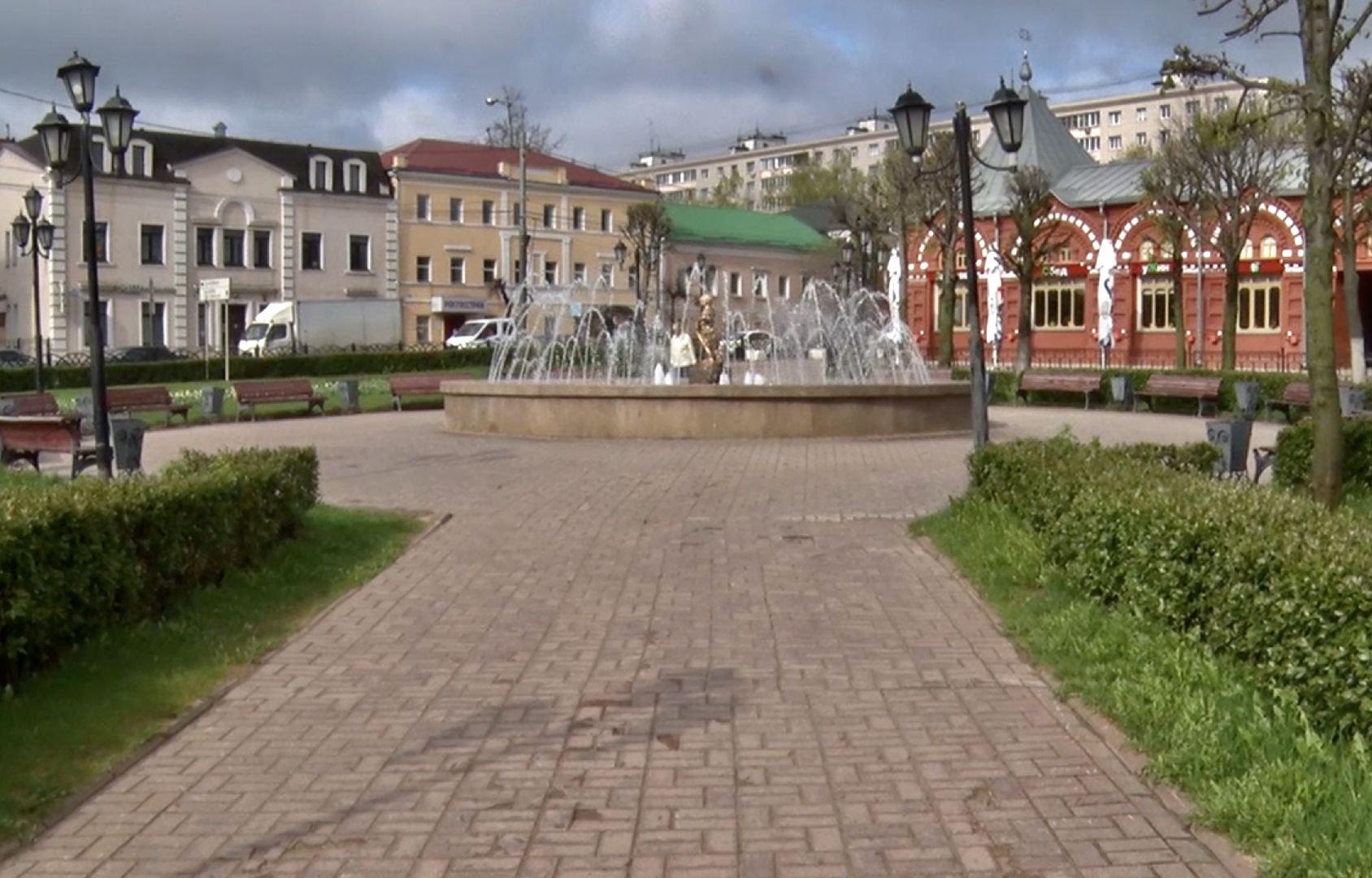 Клин, благоустройство, ЖКХ, фонтаны