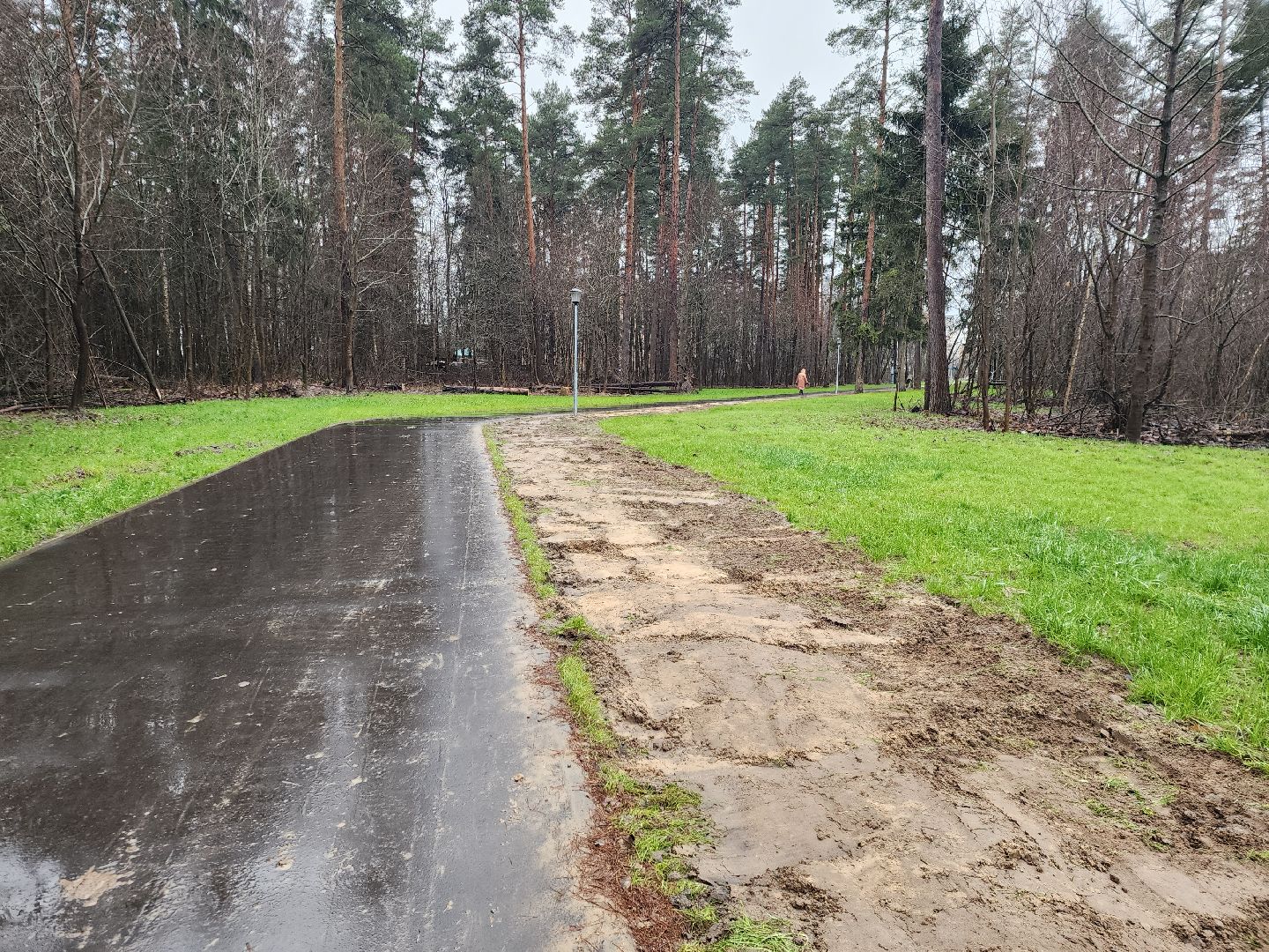 Черноголовка, Благоустройство, опоры уличного освещения,