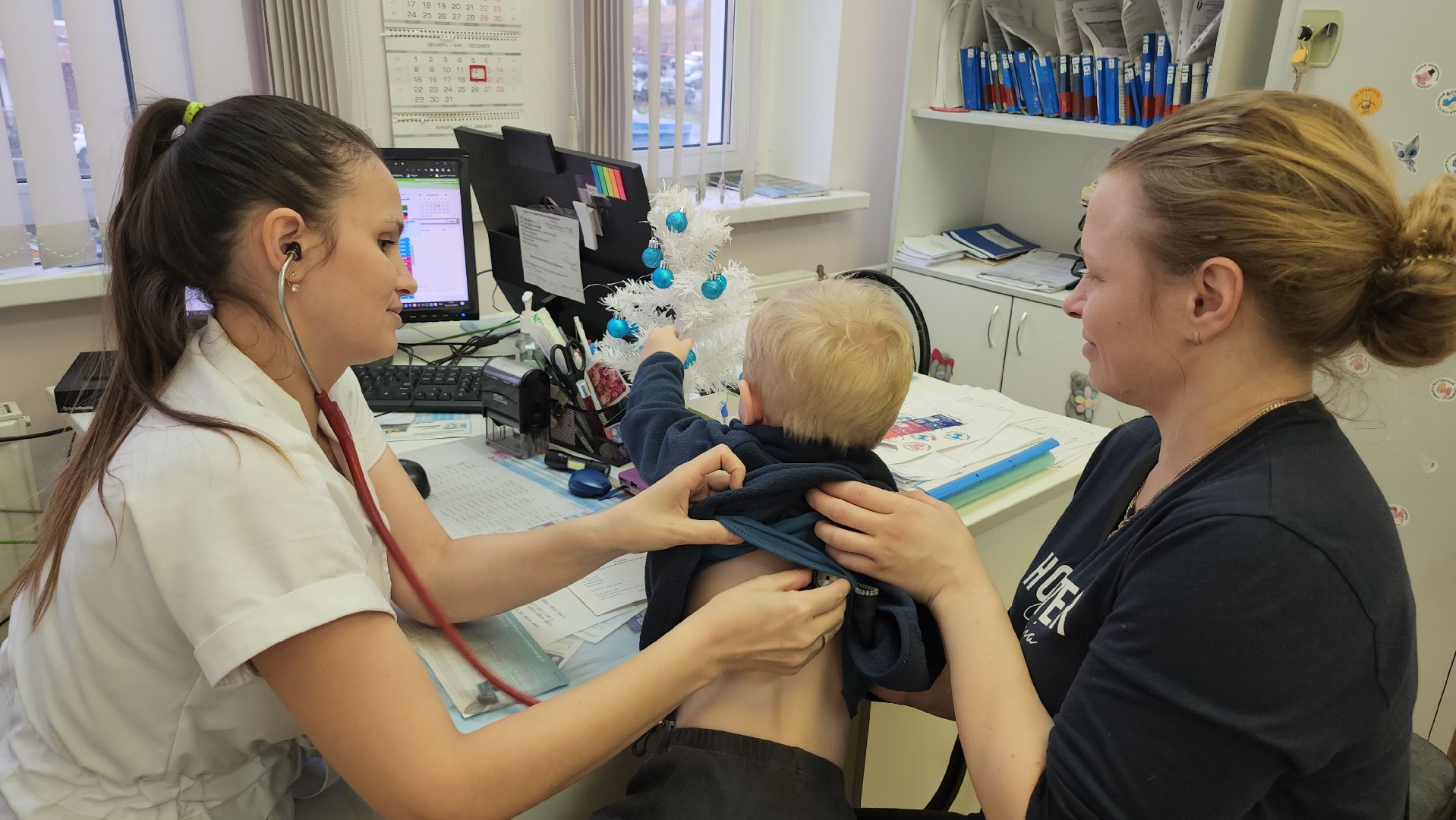 Люберцы, люберецкая больница, поликлиника, новый год,новогоднее оформление,