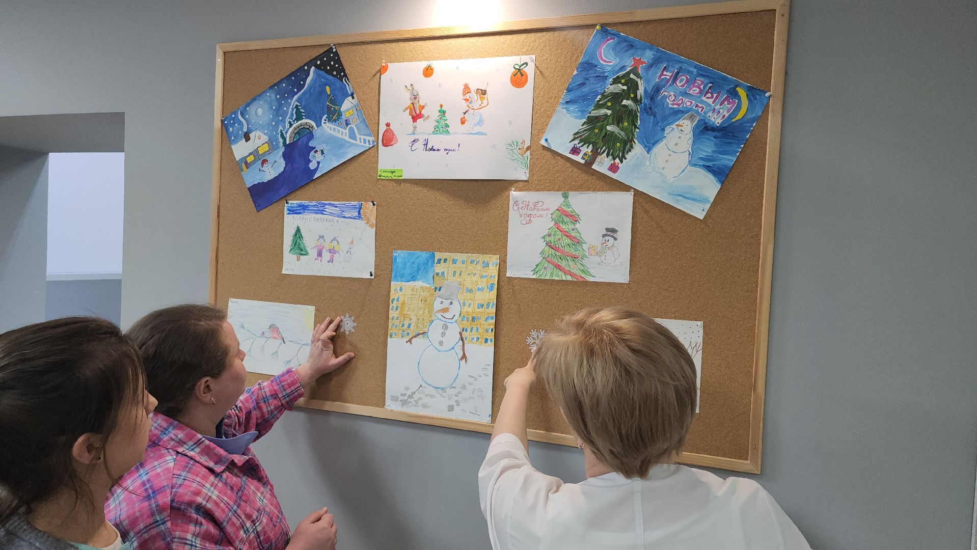 Люберцы, люберецкая больница, поликлиника, новый год,новогоднее оформление,