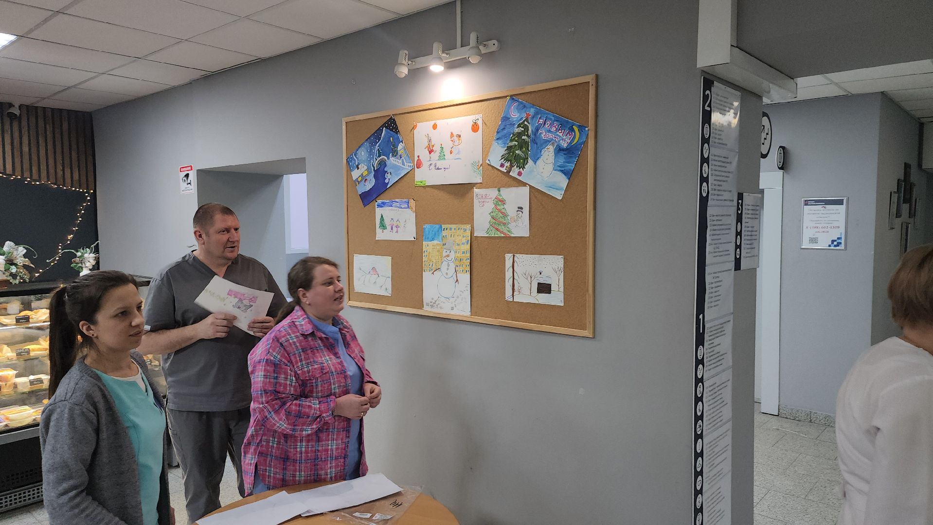 Люберцы, люберецкая больница, поликлиника, новый год,новогоднее оформление,