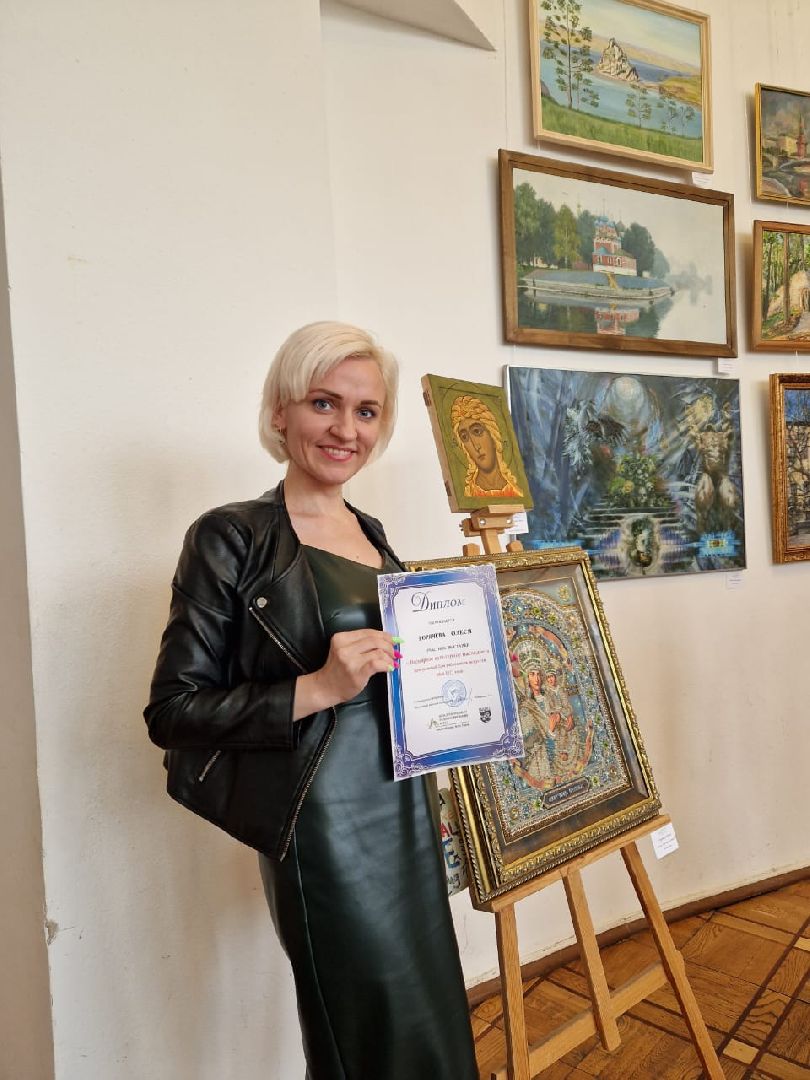 Реутов, мастерство, вышивка, икона, Олеся Горячева, Всемирное культурное наследие