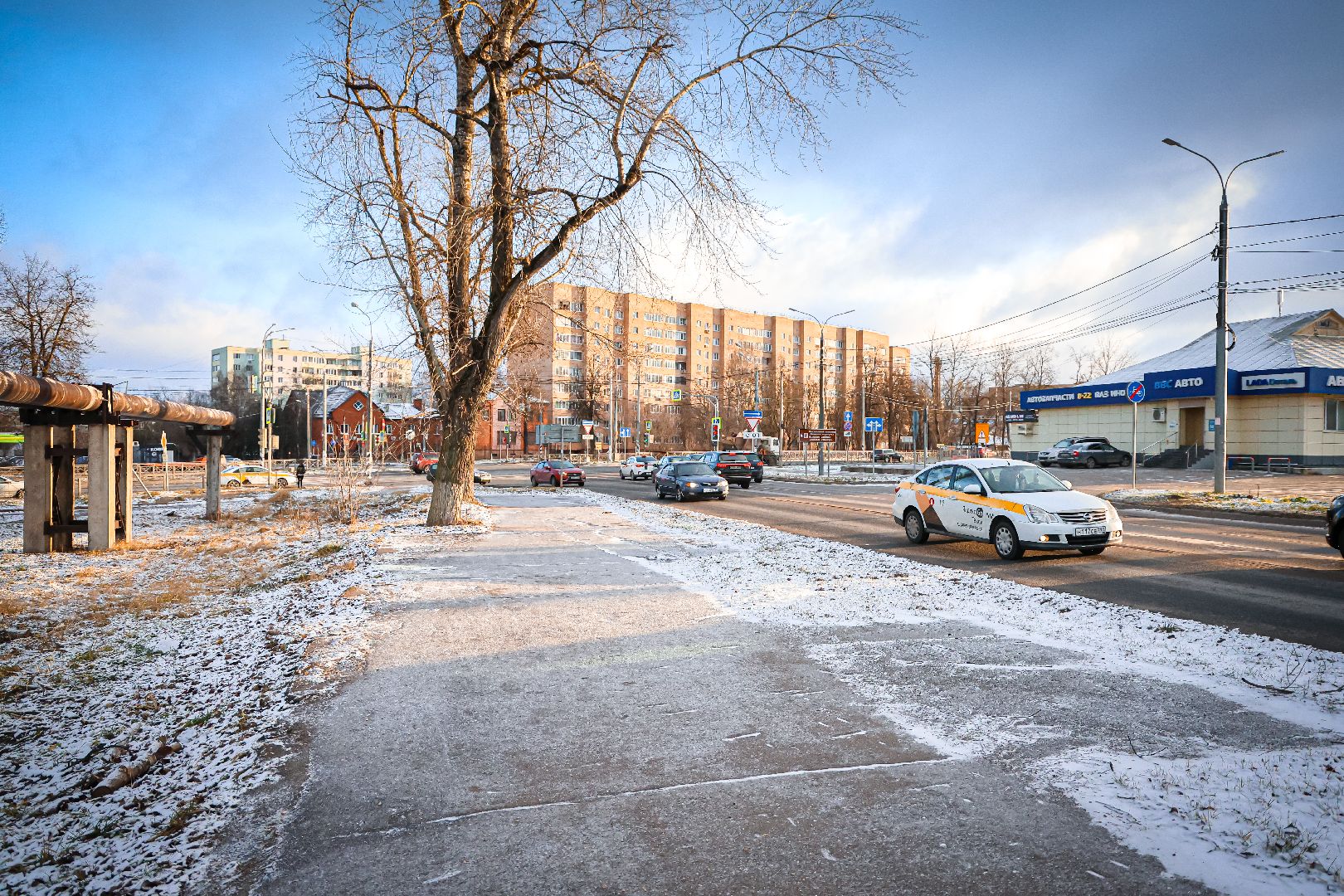 клин, общество, благоустройство, обработка дорог, борьба с гололедом,