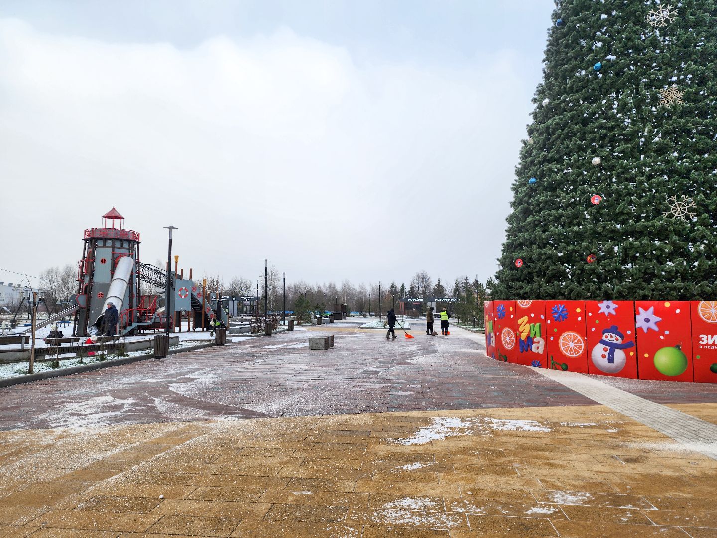 Подольск, коммунальная служба, Гололед, Пкб,