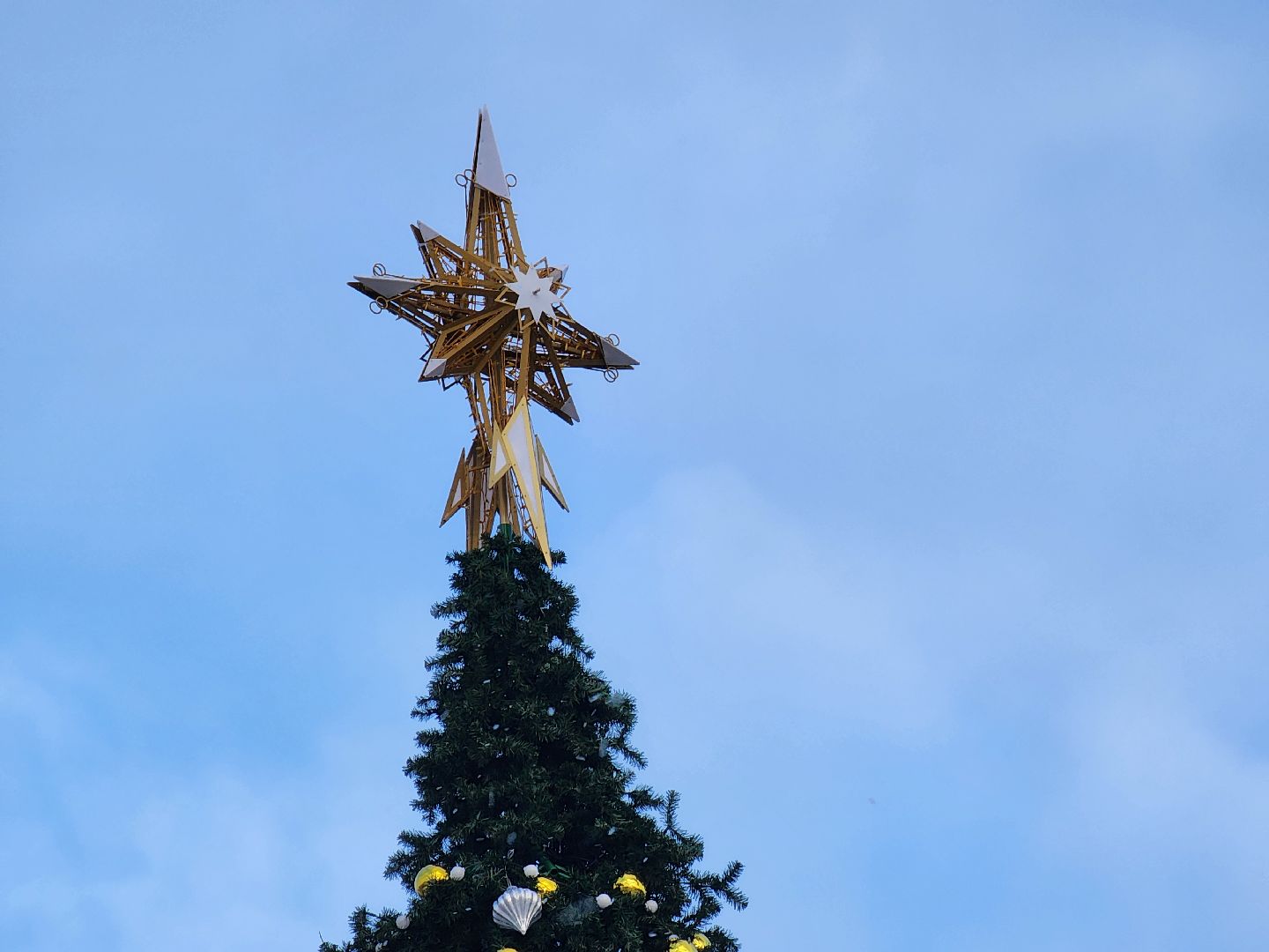 Ногинск, украшение города, Елка, Новый год, Игрушки, гирлянда,