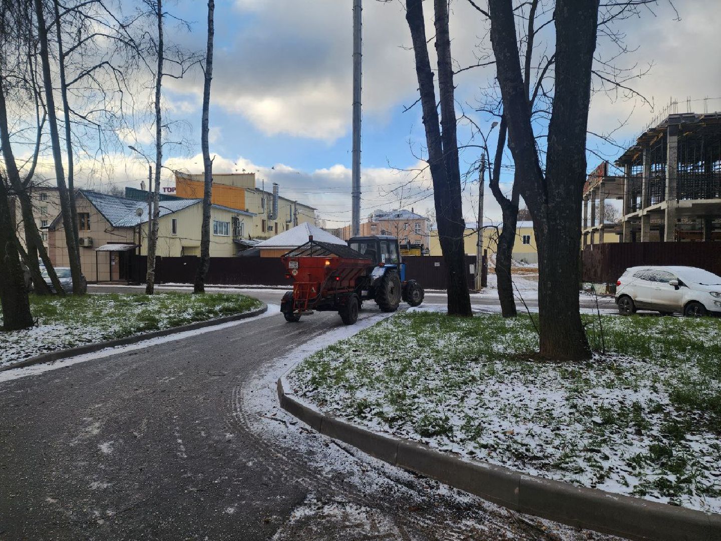 солнечногорск, гололедица, дороги, жкх,