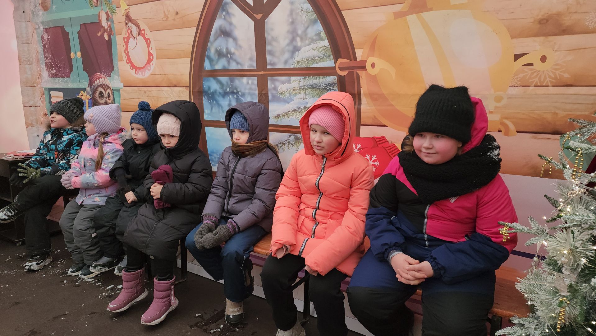 кашира, городской парк, дед мороз, почта деда мороза, резиденция деда мороза, дети, новый год,