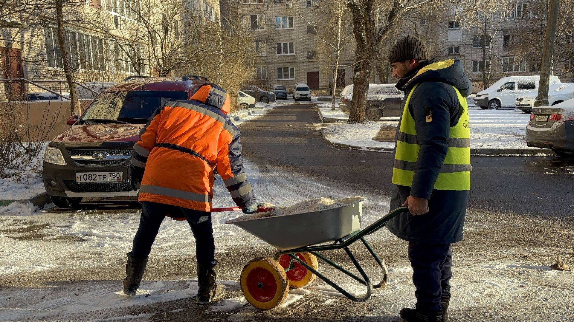 Истра, Реагент, Благоустройство, коммунальные службы,