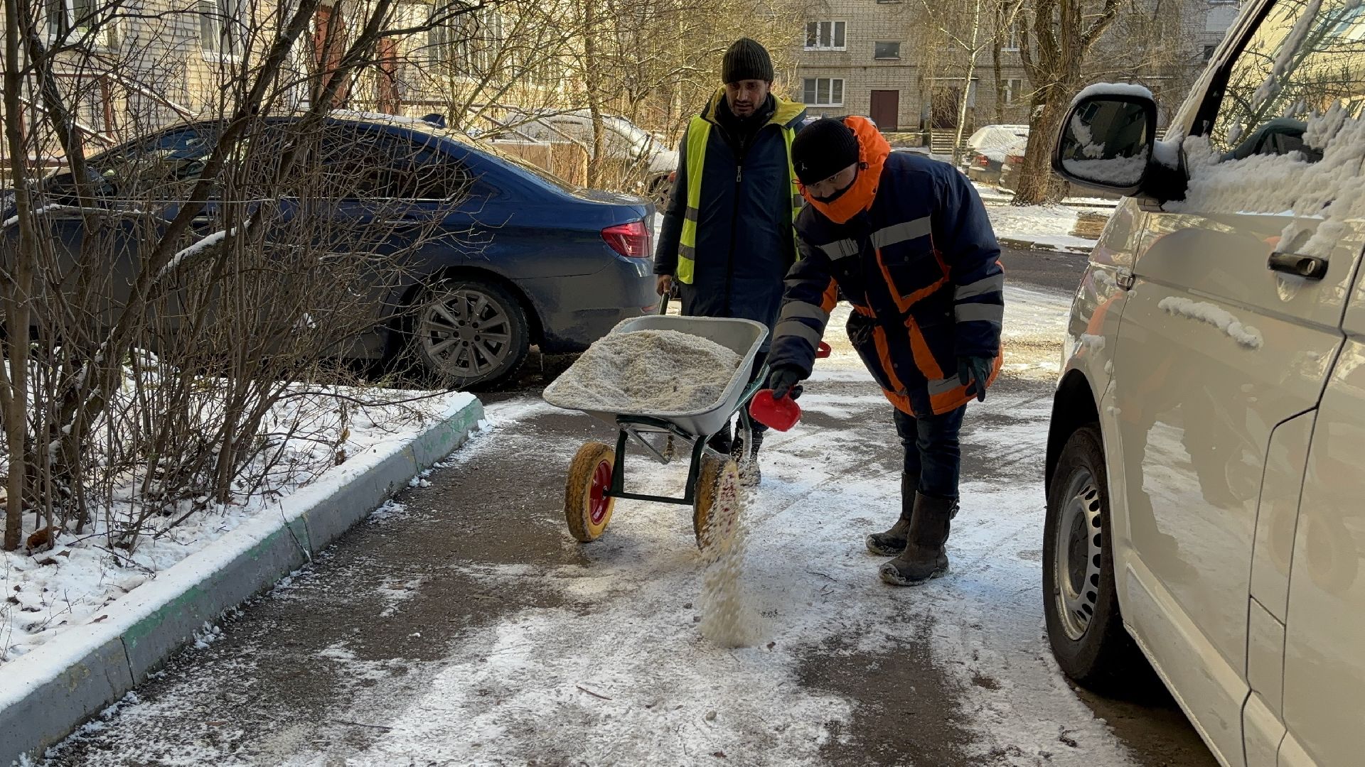 Истра, Реагент, Благоустройство, коммунальные службы,