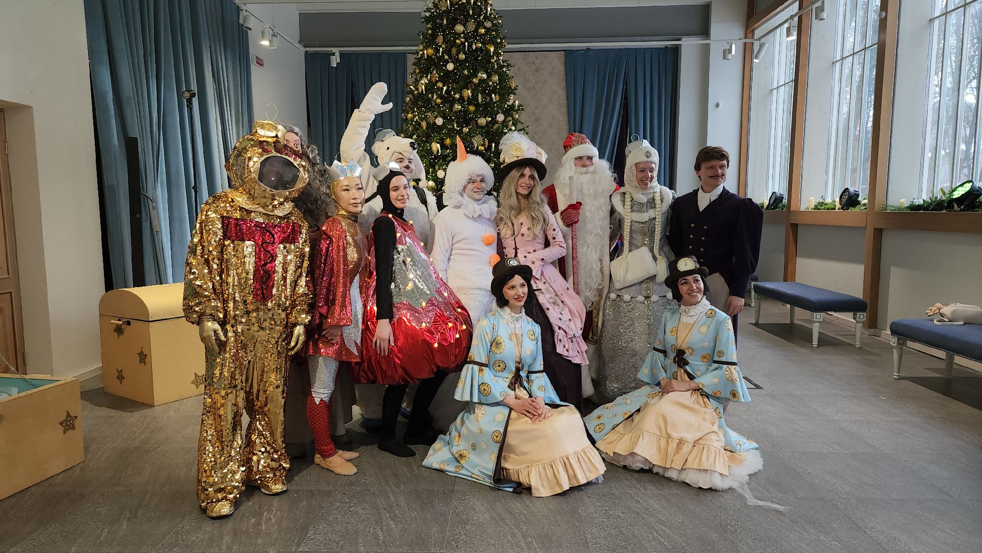 музей-заповедник архангельское, Красногорск , новогодний спектакль,