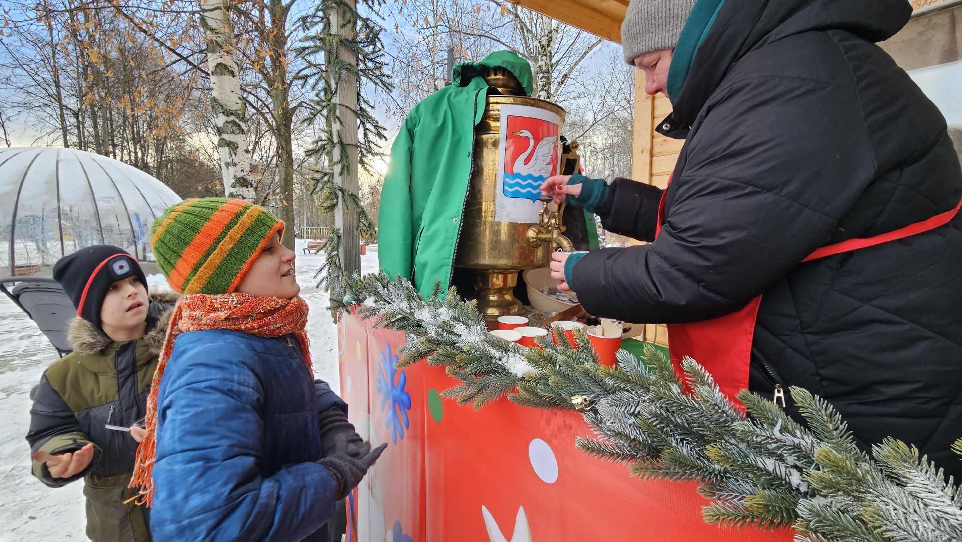 долгопрудный, центральный парк победы, зима в подмосковье, зима в подмосковье 2025,