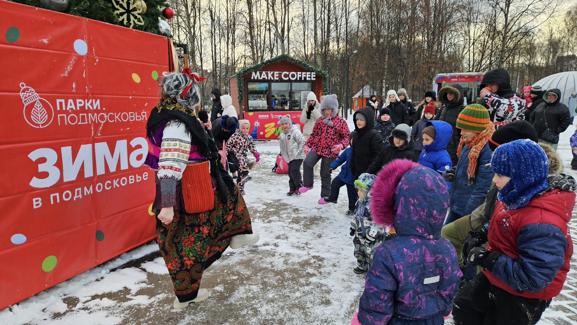 долгопрудный, центральный парк победы, зима в подмосковье, зима в подмосковье 2025,