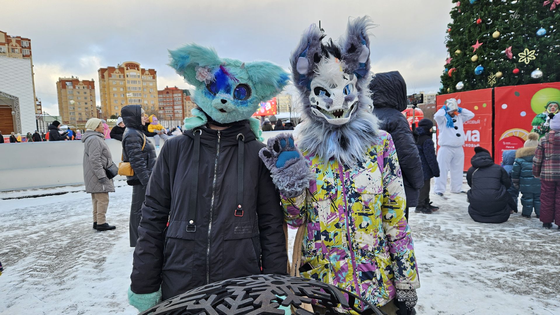 долгопрудный, центральный парк победы, зима в подмосковье, зима в подмосковье 2025,