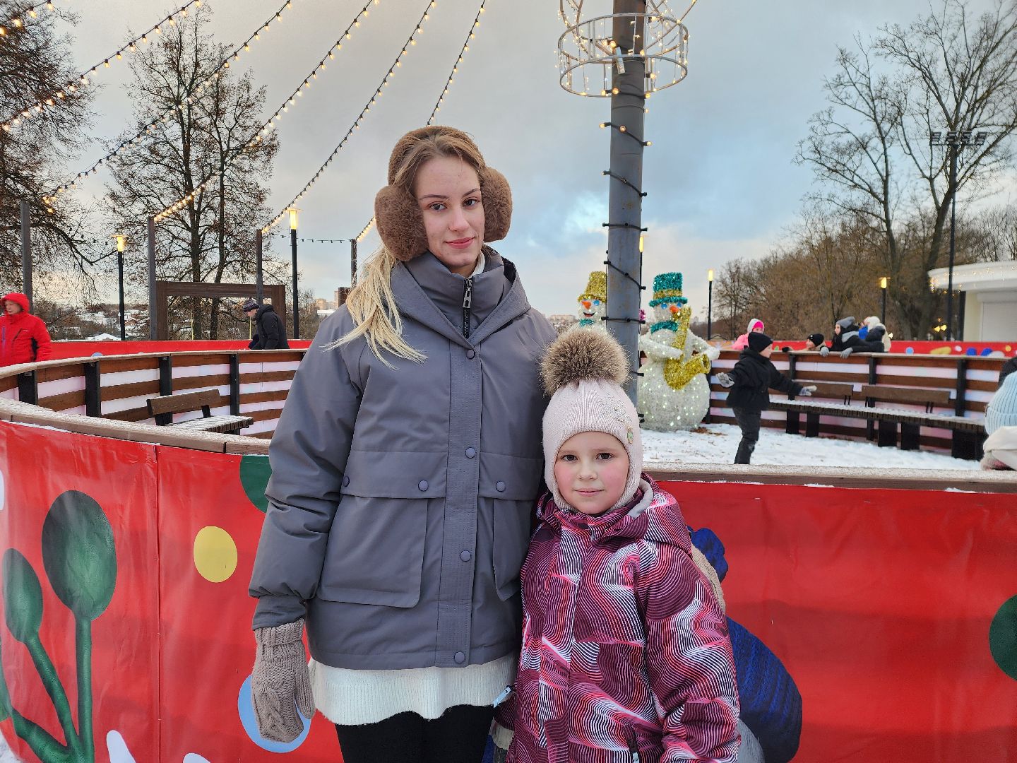 Подольск , каток, Парк Талалихина ,