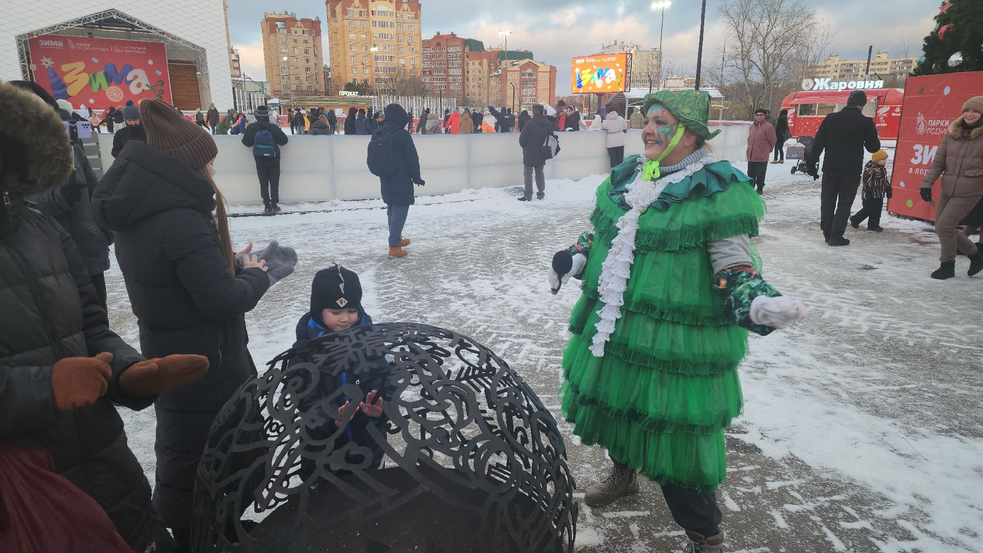 долгопрудный, Почта Деда Мороза, Зимушка Зима, парки, зима в подмосковье 2025,