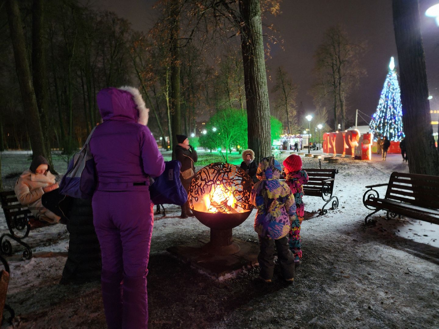 сергиев посад, сергиево-посадский городской округ, скитские пруды, зима в  подмосковье, зима в парках, паркисказкиторжество, каток, катание в парке, прокат коньков,