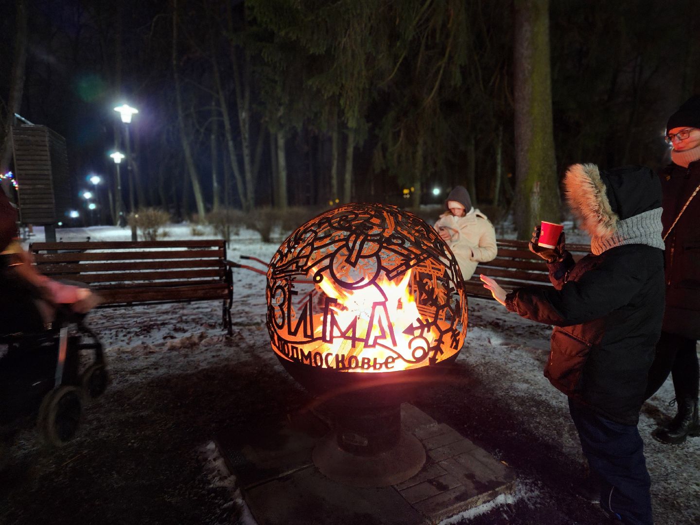 сергиев посад, сергиево-посадский городской округ, скитские пруды, зима в  подмосковье, зима в парках, паркисказкиторжество, каток, катание в парке, прокат коньков,
