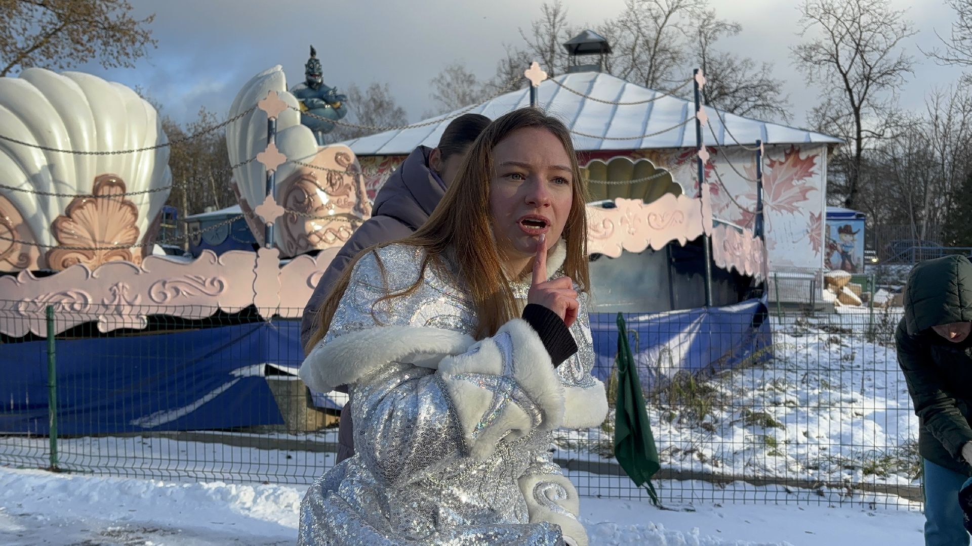 Истра, Парк, Зима,