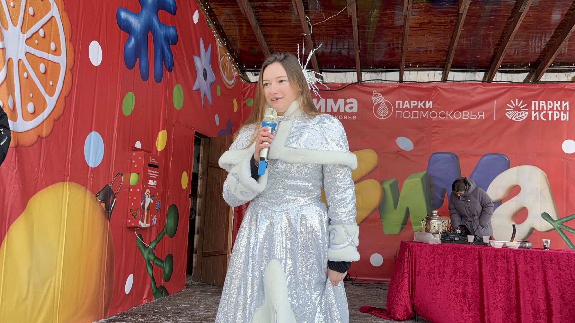 Истра, Парк, Зима,