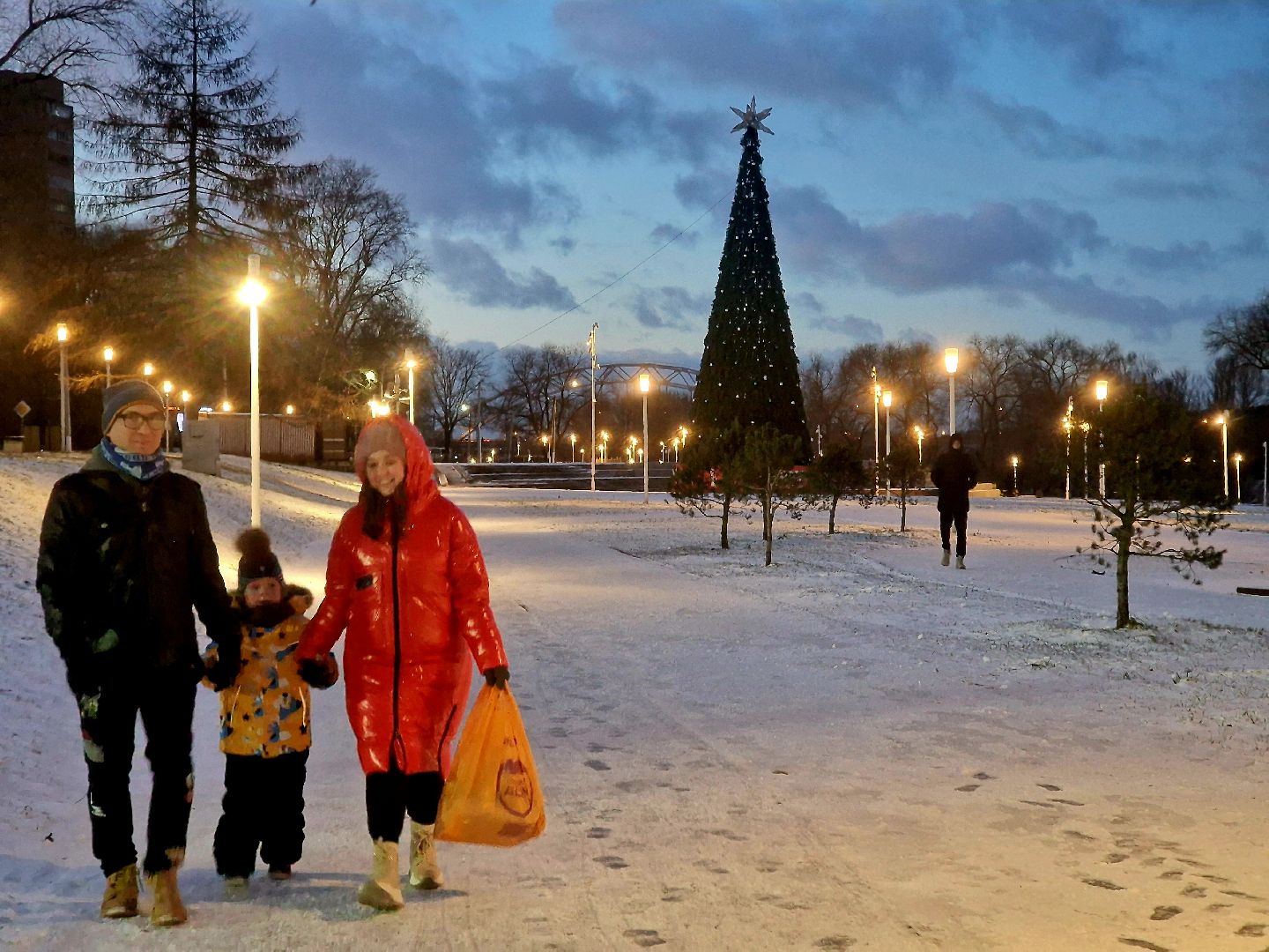воскресенск, зима в  подмосковье, ледовый каток,