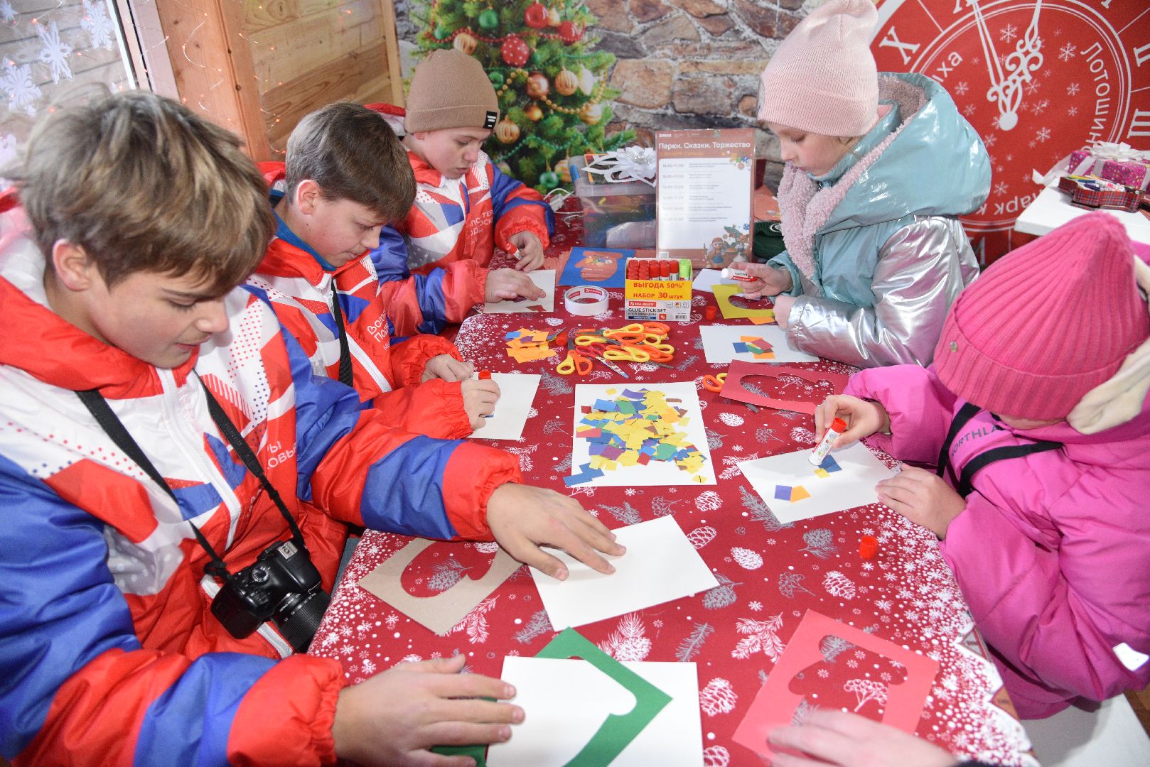 лотошино, лотошинский парк, новый год, дед мороз,