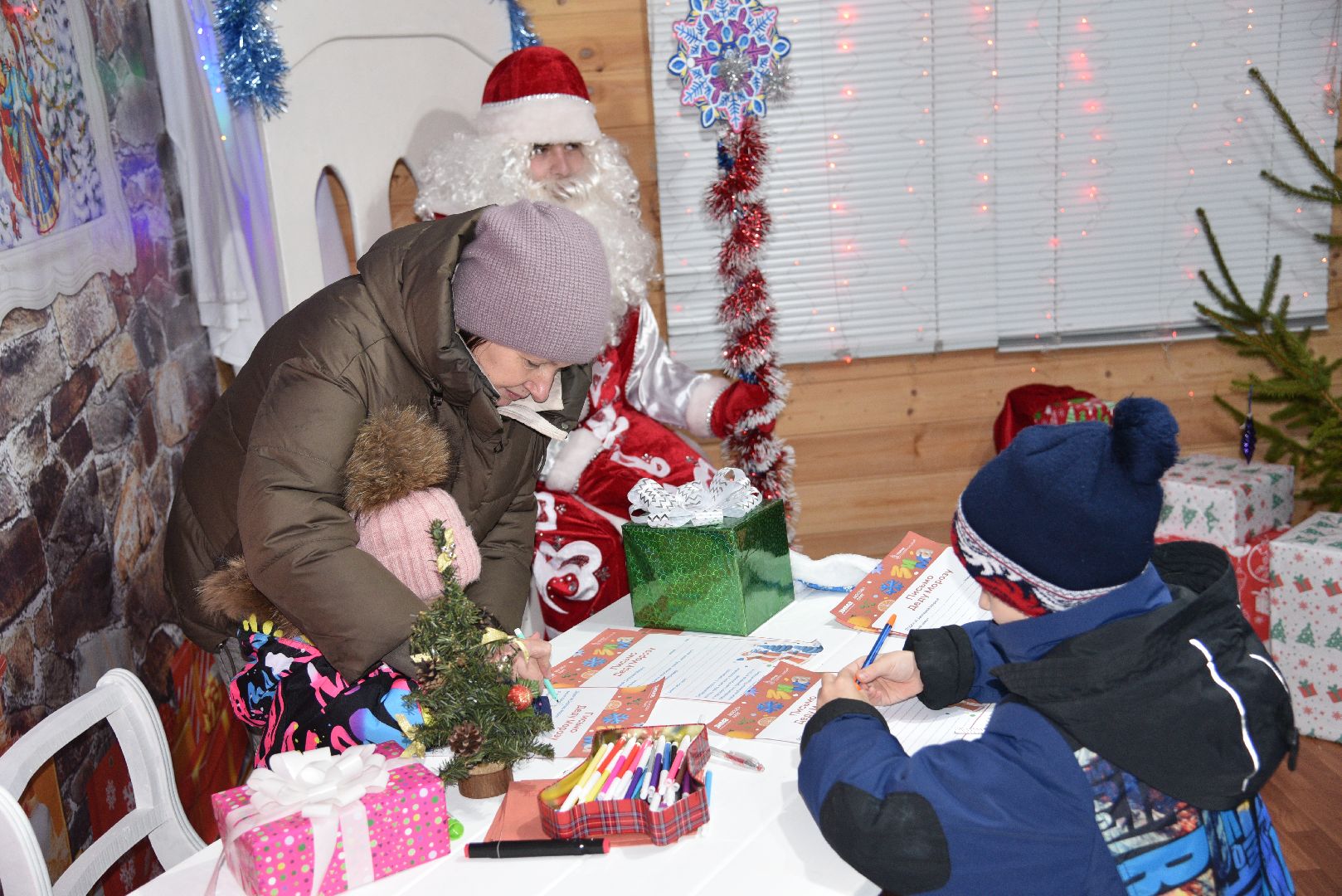 лотошино, лотошинский парк, новый год, дед мороз,