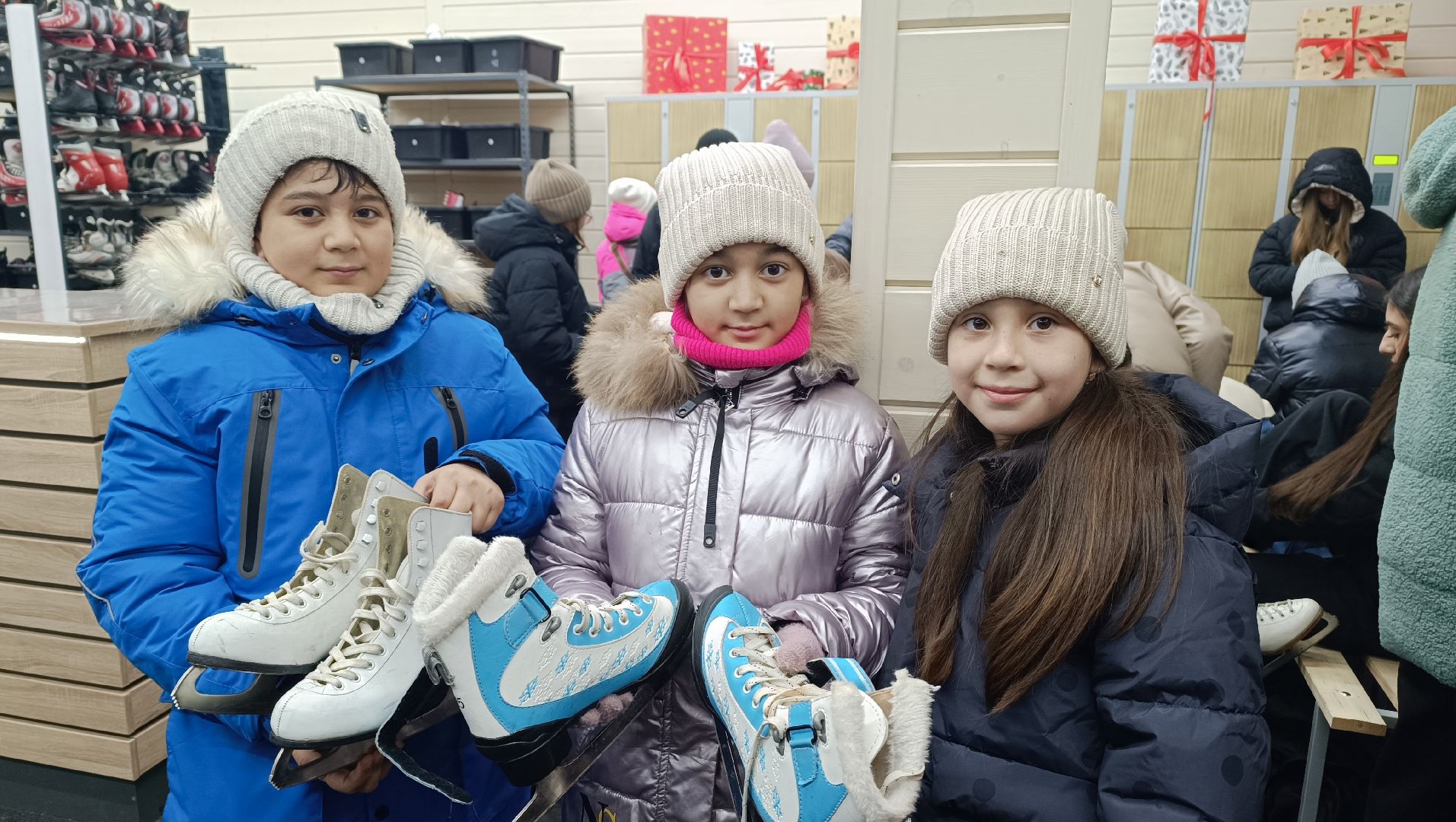 каток, лобня, парк,